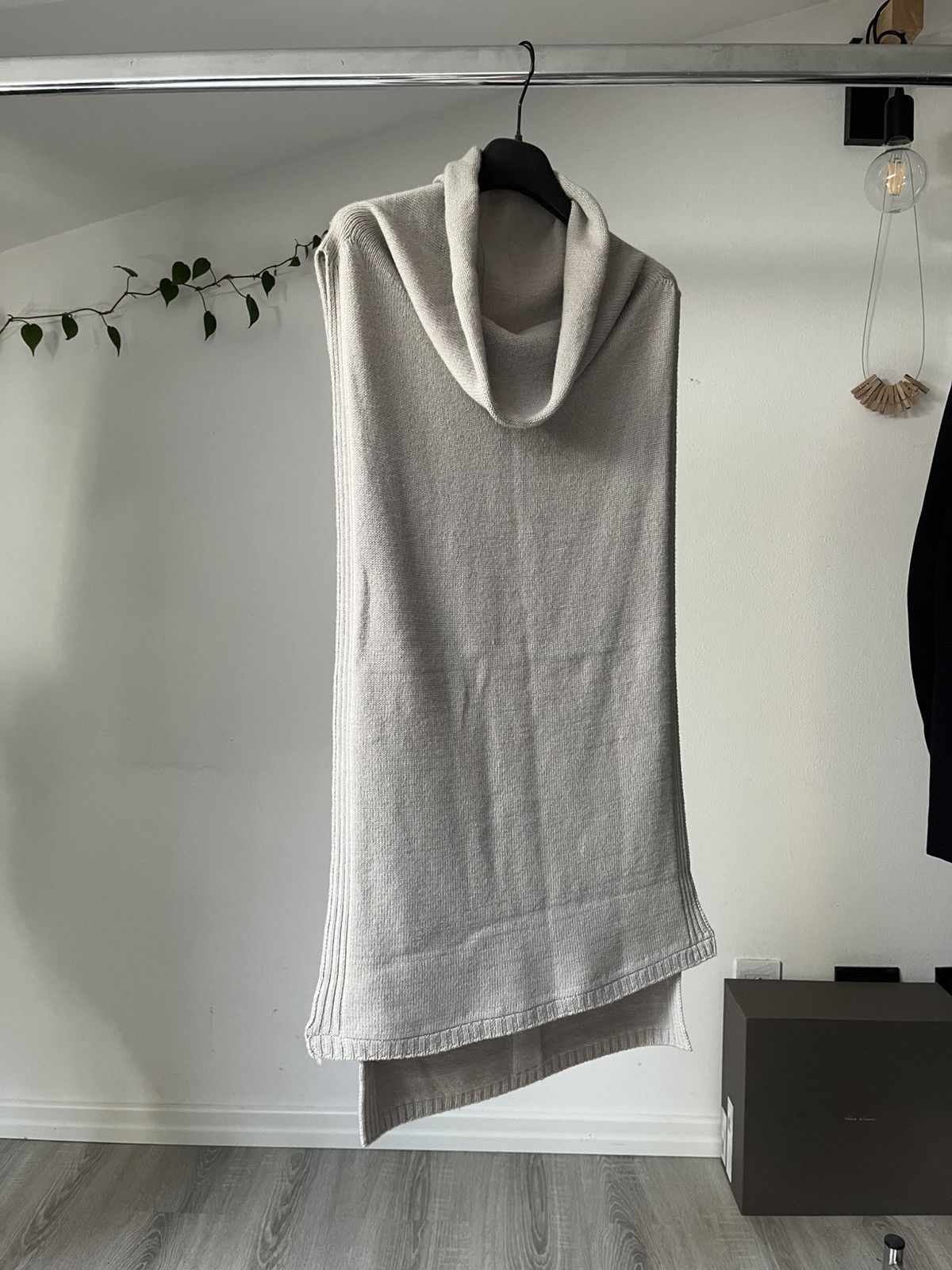 Rick Owens Rick Owens – Sleeveless Cowl Neck Knit – Mountain F/W 2012 Size US M / EU 48-50 / 2 - 2 Thumbnail