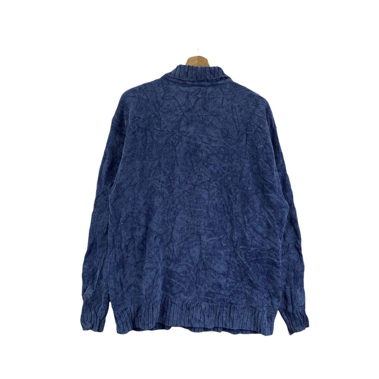 Helly Hansen Vtg 90’ HELLY HANSEN SAILING Knitwear Blue Jacket Sweater Size US L / EU 52-54 / 3 - 2 Thumbnail