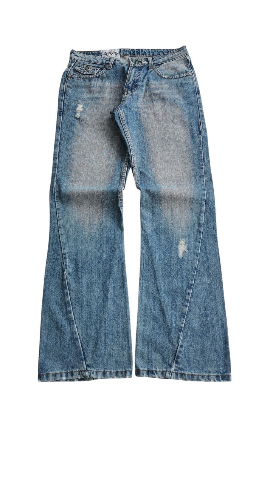 Vintage America & First Bootcut Vintage Denim Jeans Size US 30 / EU 46 - 1 Thumbnail
