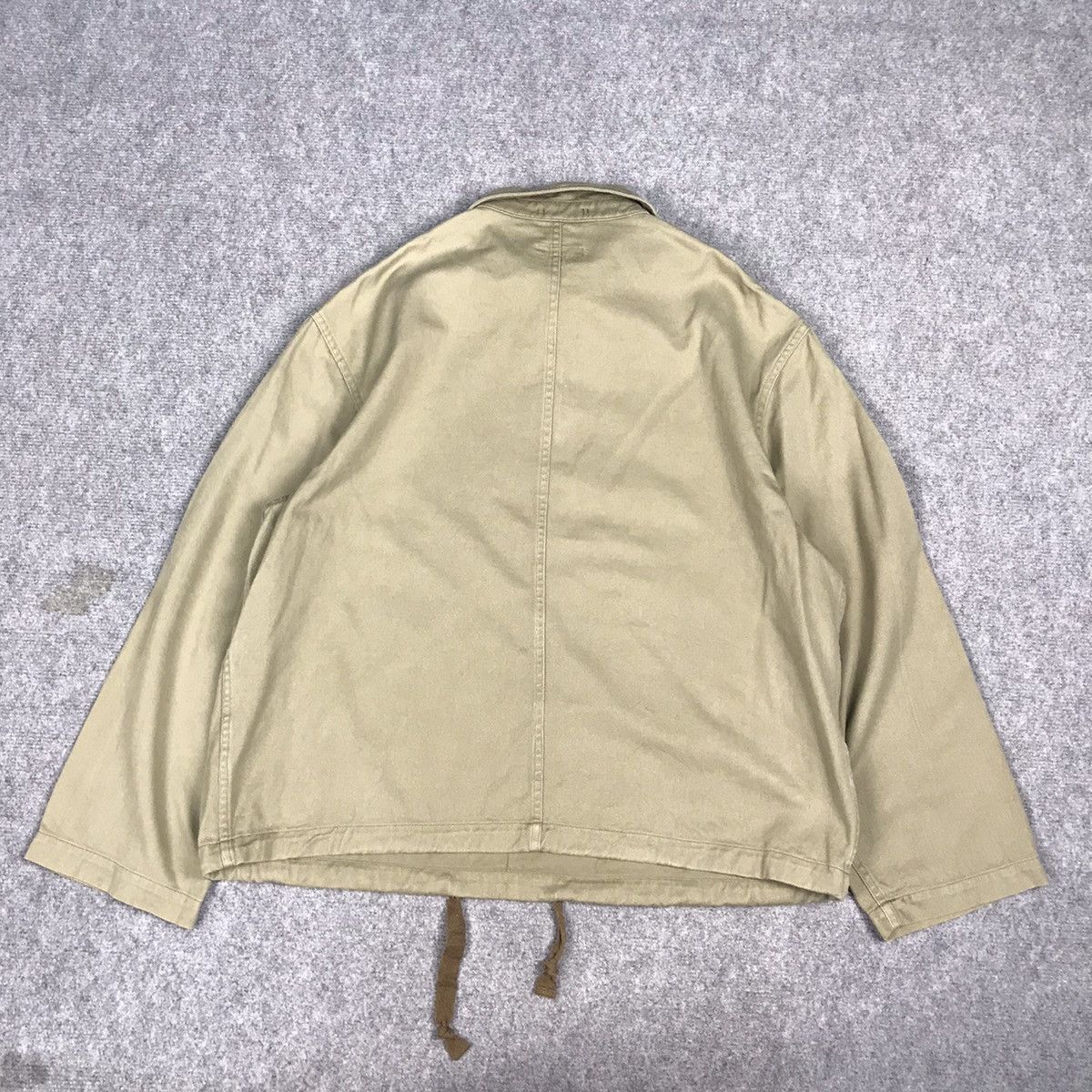 Japanese Brand × R.Newbold × Vintage R.NEWBOLD JAPAN OVERSIZE DESIGN BROWN JACKET Size US M / EU 48-50 / 2 - 7 Thumbnail