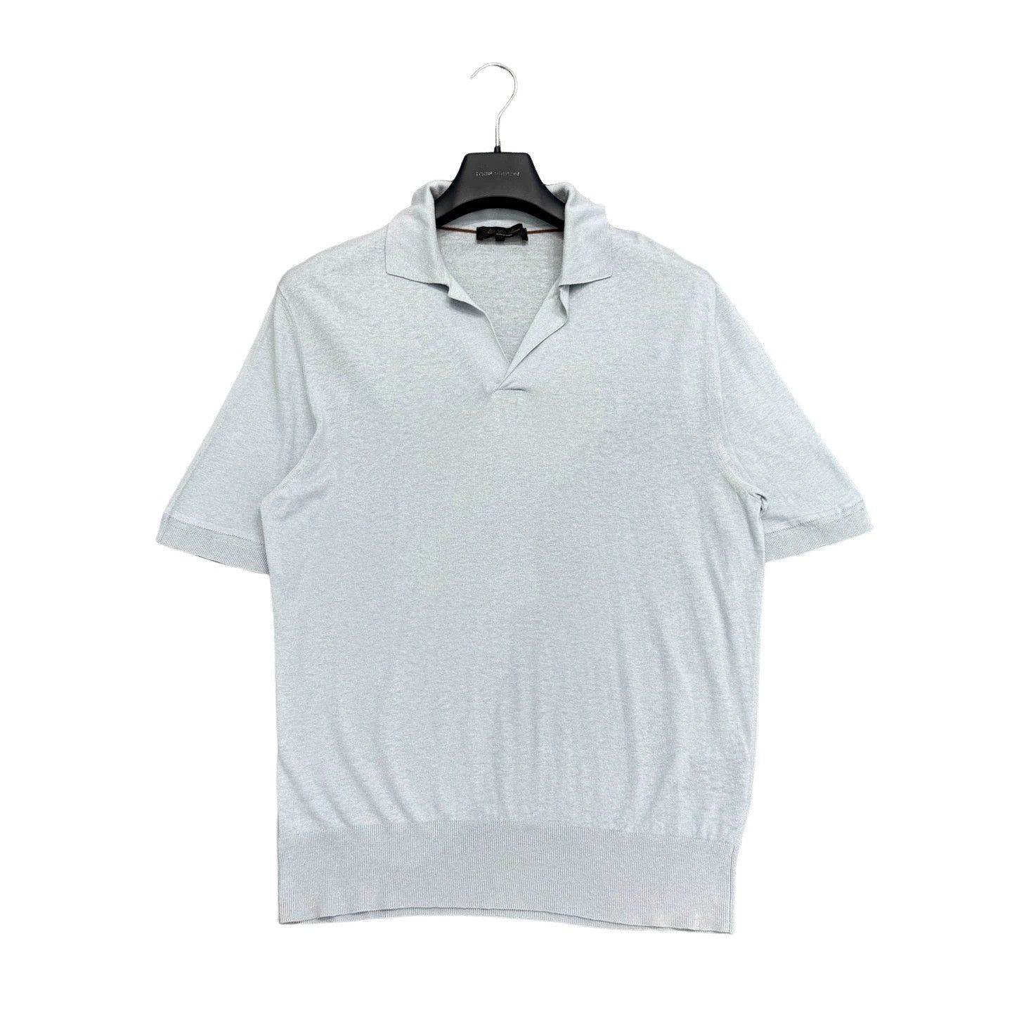 Loro Piana Loro Piana Silk Linen Blend Polo Shirt Size M Size US M / EU 48-50 / 2 - 1 Thumbnail