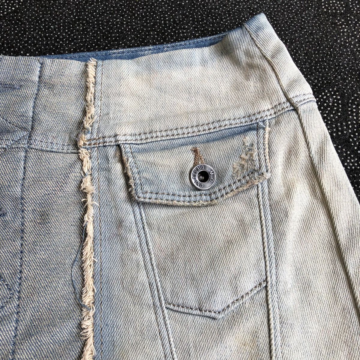 Diesel DIESEL full button jeans mini skirt Size 26" / US 2 / IT 38 - 17 Thumbnail