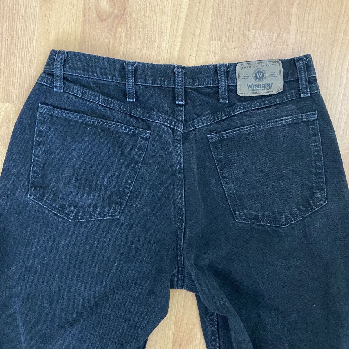 Wrangler Wrangler Men’s Relaxed Fit Black Jeans Size 34x30 Size US 34 / EU 50 - 4 Thumbnail