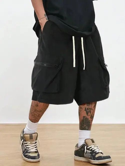 Jean × Vintage Cargo Opium Y2K Drip shorts Size US 36 / EU 52 - 2 Thumbnail