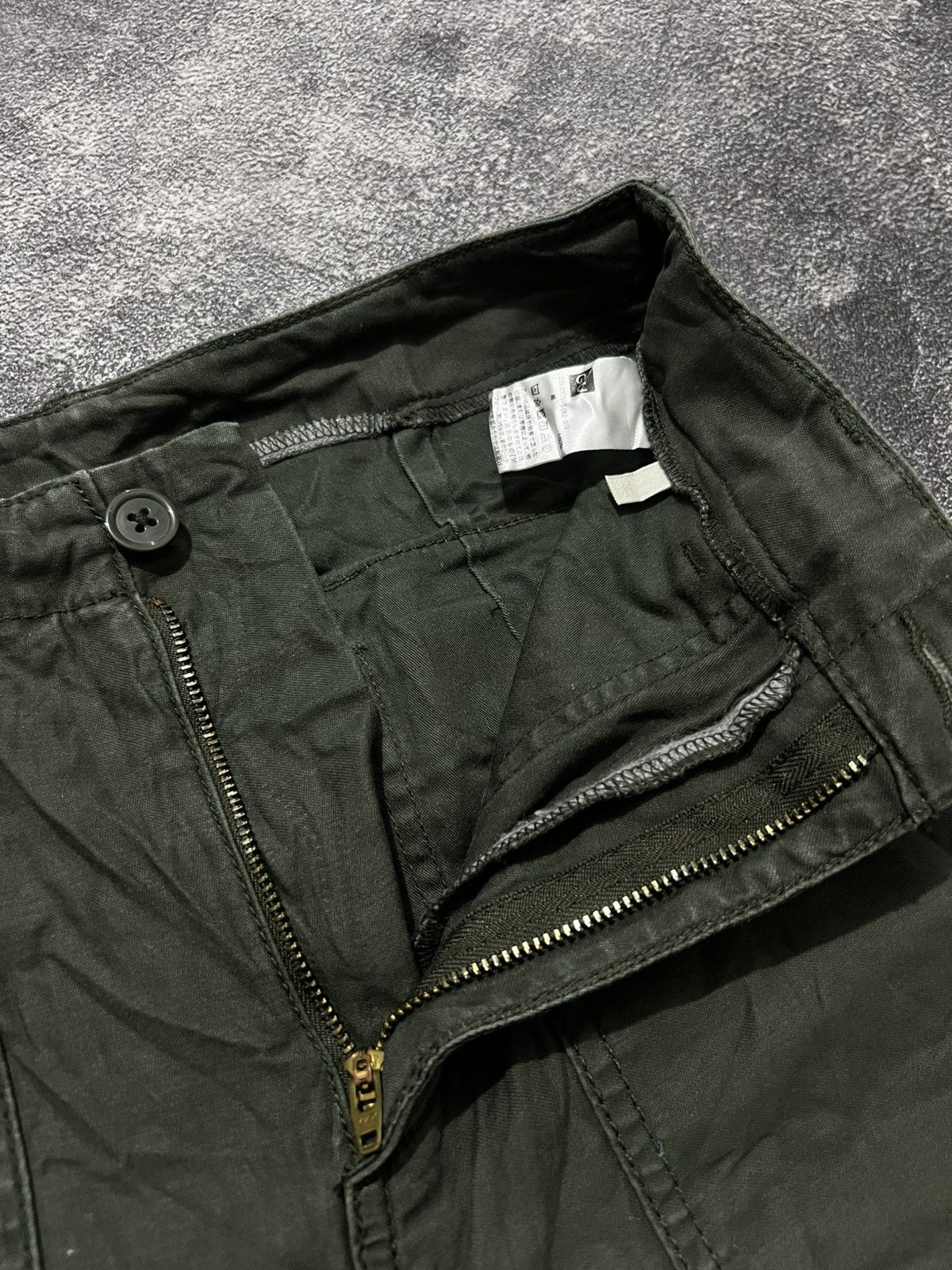 Japanese Brand GU Fatigue Pants Size US 27 - 6 Thumbnail