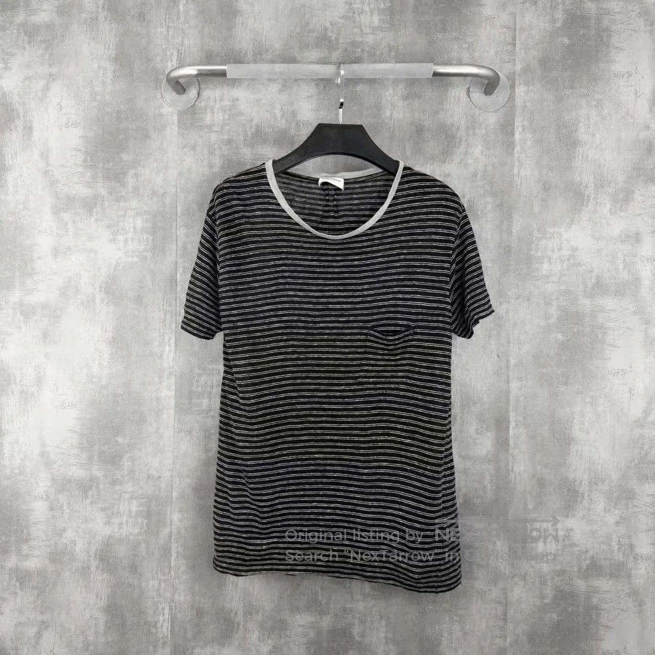 Saint Laurent Paris Saint Laurent Linen Striped Short. Size US L / EU 52-54 / 3 - 1 Thumbnail