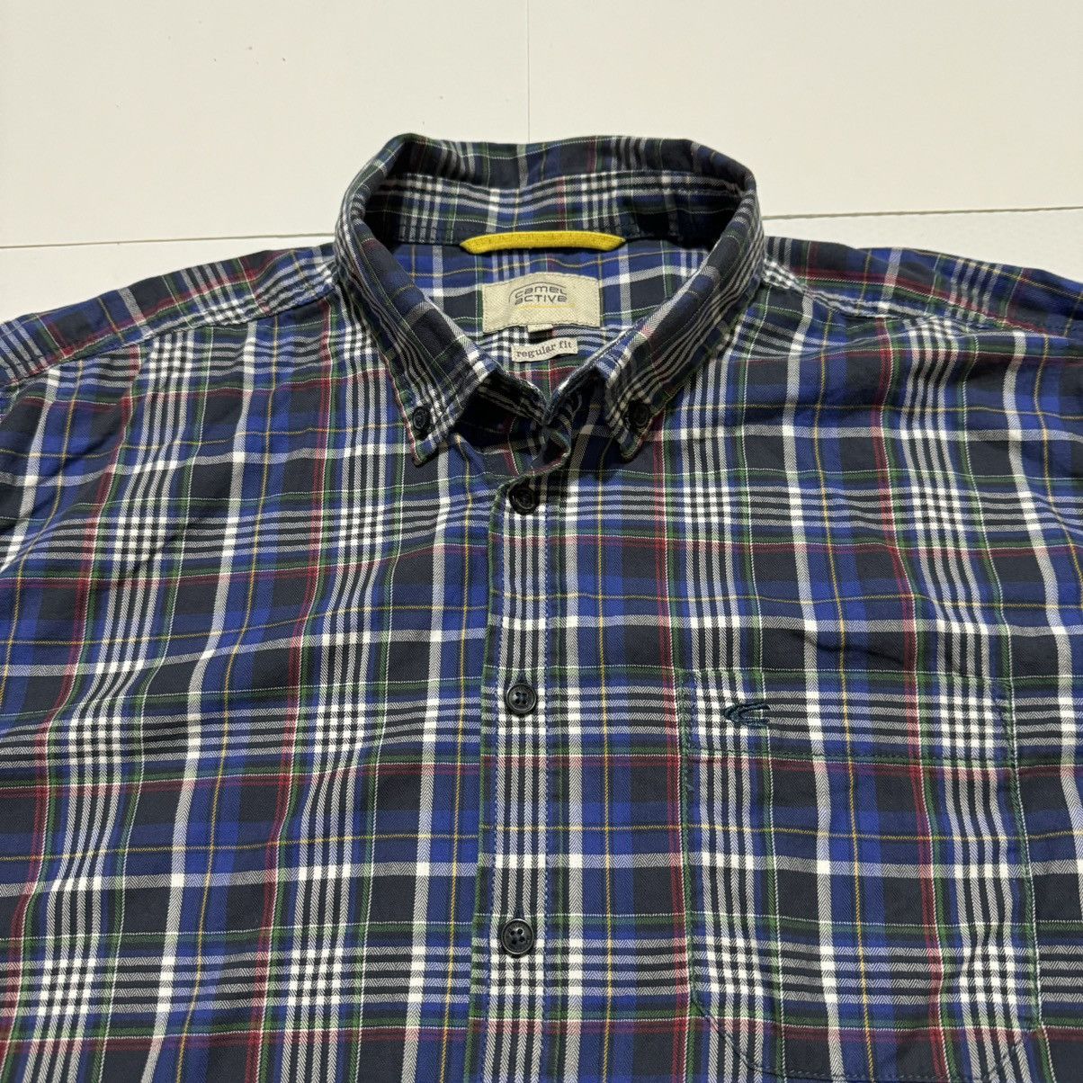 camel active Camel Active Men’s Shirt Multicoloured Regular Fit Plaid Size US XL / EU 56 / 4 - 3 Thumbnail
