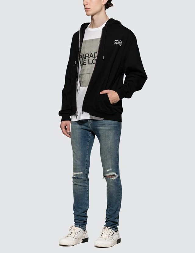 Stampd Stampd Half Stone Wash Back Zipper Hoodie sz S Size US S / EU 44-46 / 1 - 4 Thumbnail