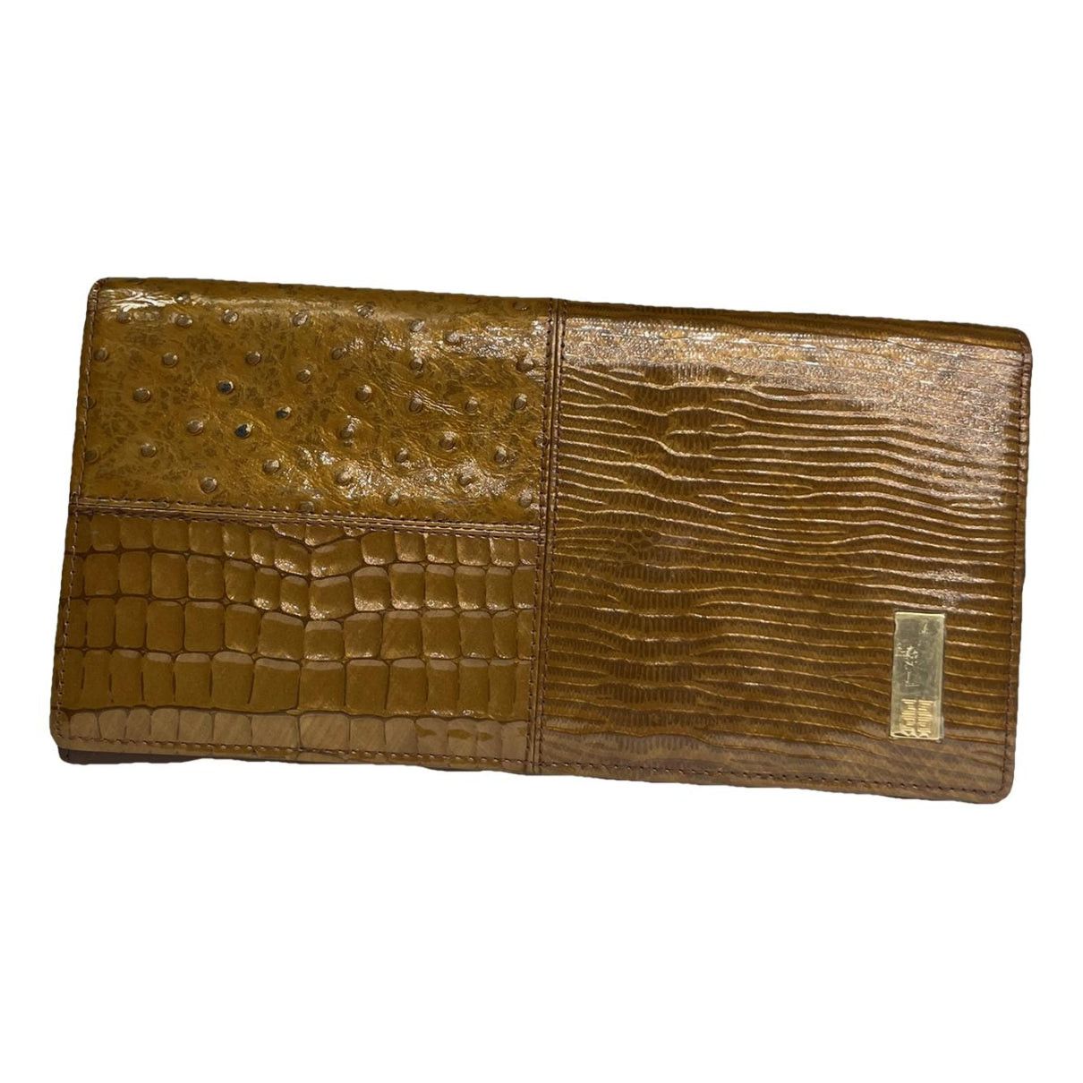 Givenchy Brown Patent Leather Wallet Size ONE SIZE - 1 Thumbnail