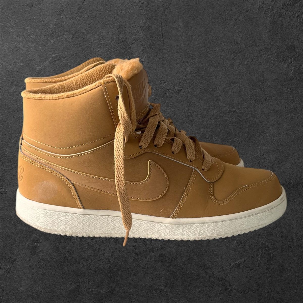 Nike Nike Ebernon MID SE Wheat Sail Size US 9 / IT 39 - 4 Thumbnail