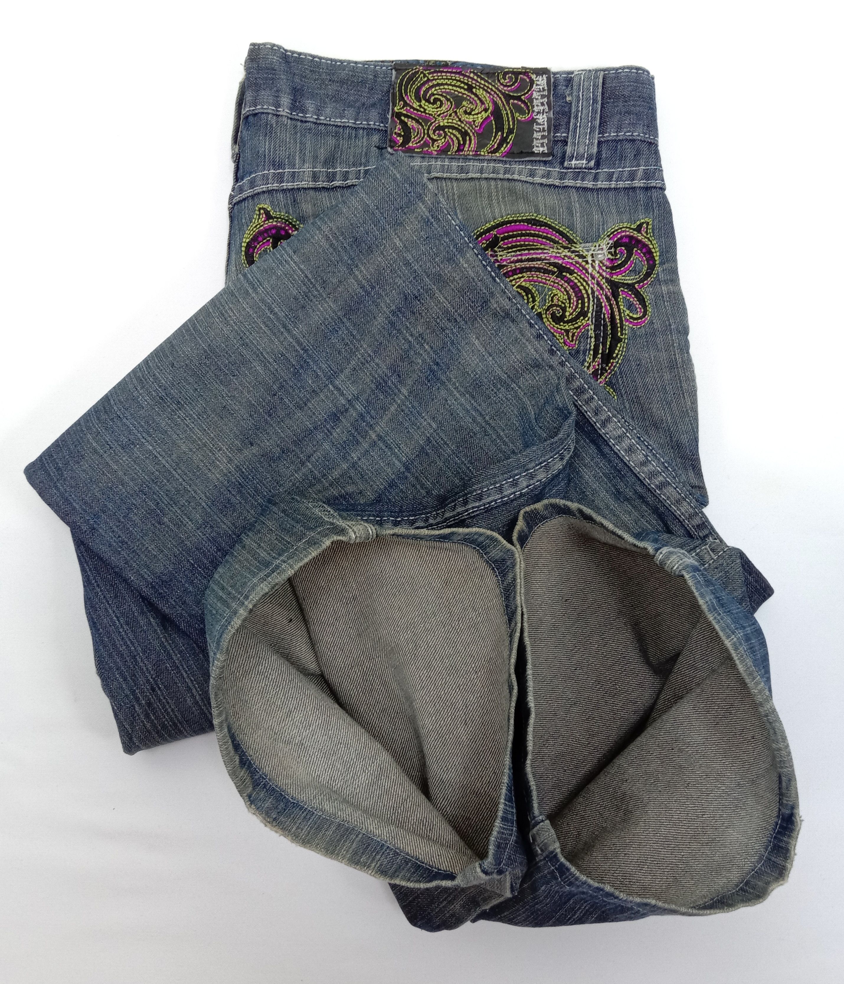 Pelle Pelle Vintage Pelle Pelle Embroidery Jeans Size US 38 / EU 54 - 13 Thumbnail