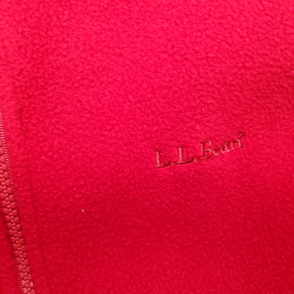 Vintage LL Bean Fleece Vest Womens Medium Red Full Zip Sleeveless Outdoors Made USA Size M / US 6-8 / IT 42-44 - 3 Thumbnail