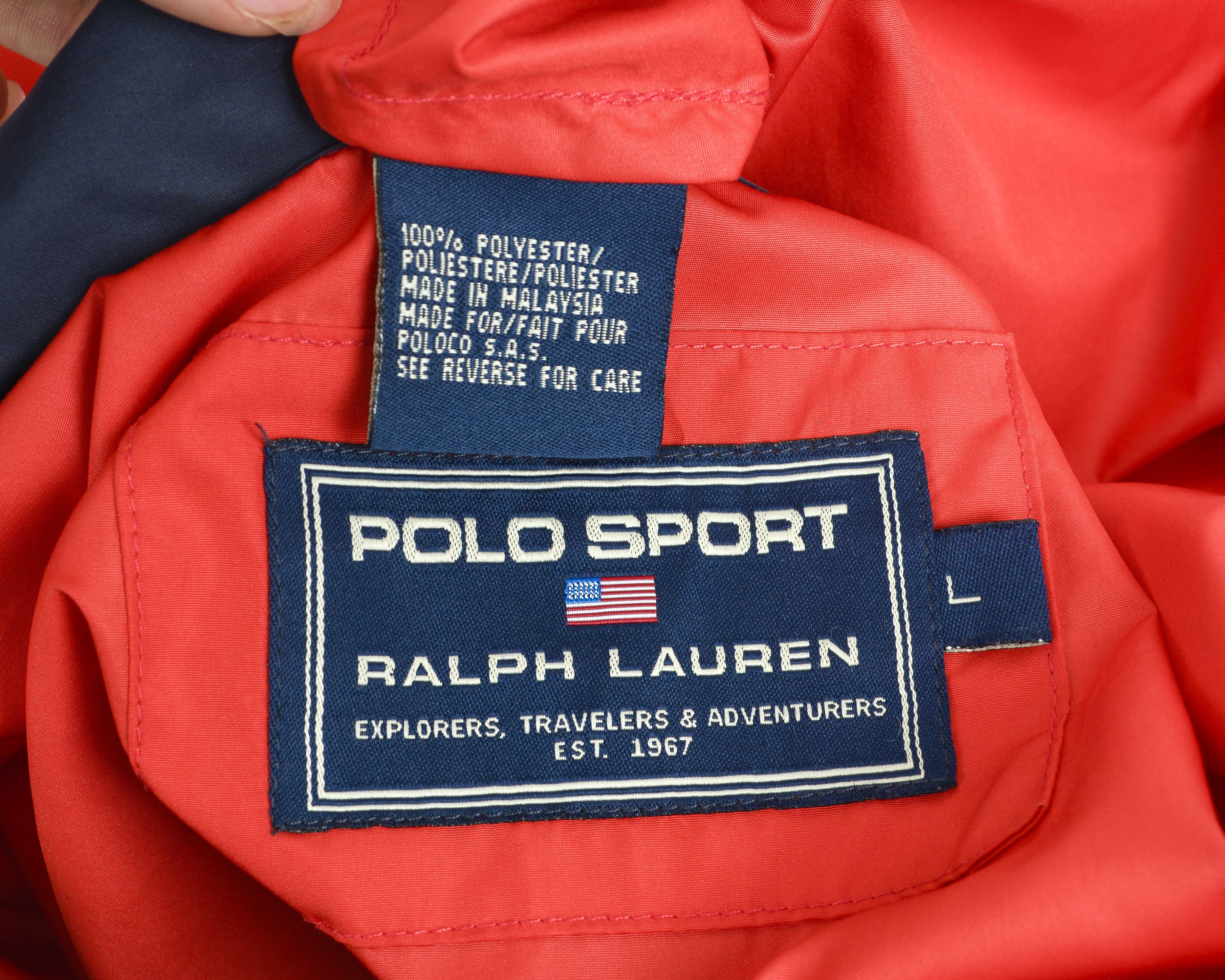 Polo Ralph Lauren POLO SPORT Windbreaker L Vest 2 in 1 Jacket Gilet Tank Coat Size US L / EU 52-54 / 3 - 13 Thumbnail