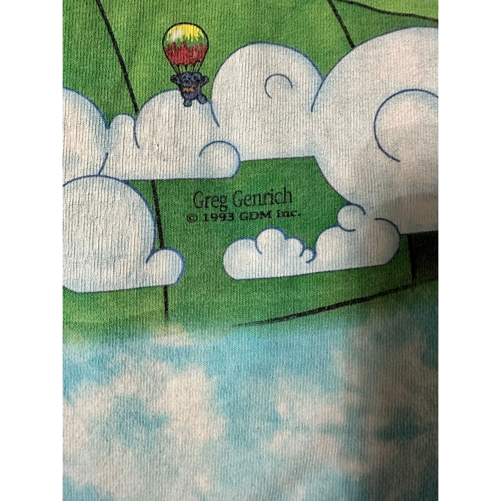 Liquid Blue Liquid Blue Grateful Dead 1993 T-shirt Size US XXL / EU 58 / 5 - 6 Thumbnail