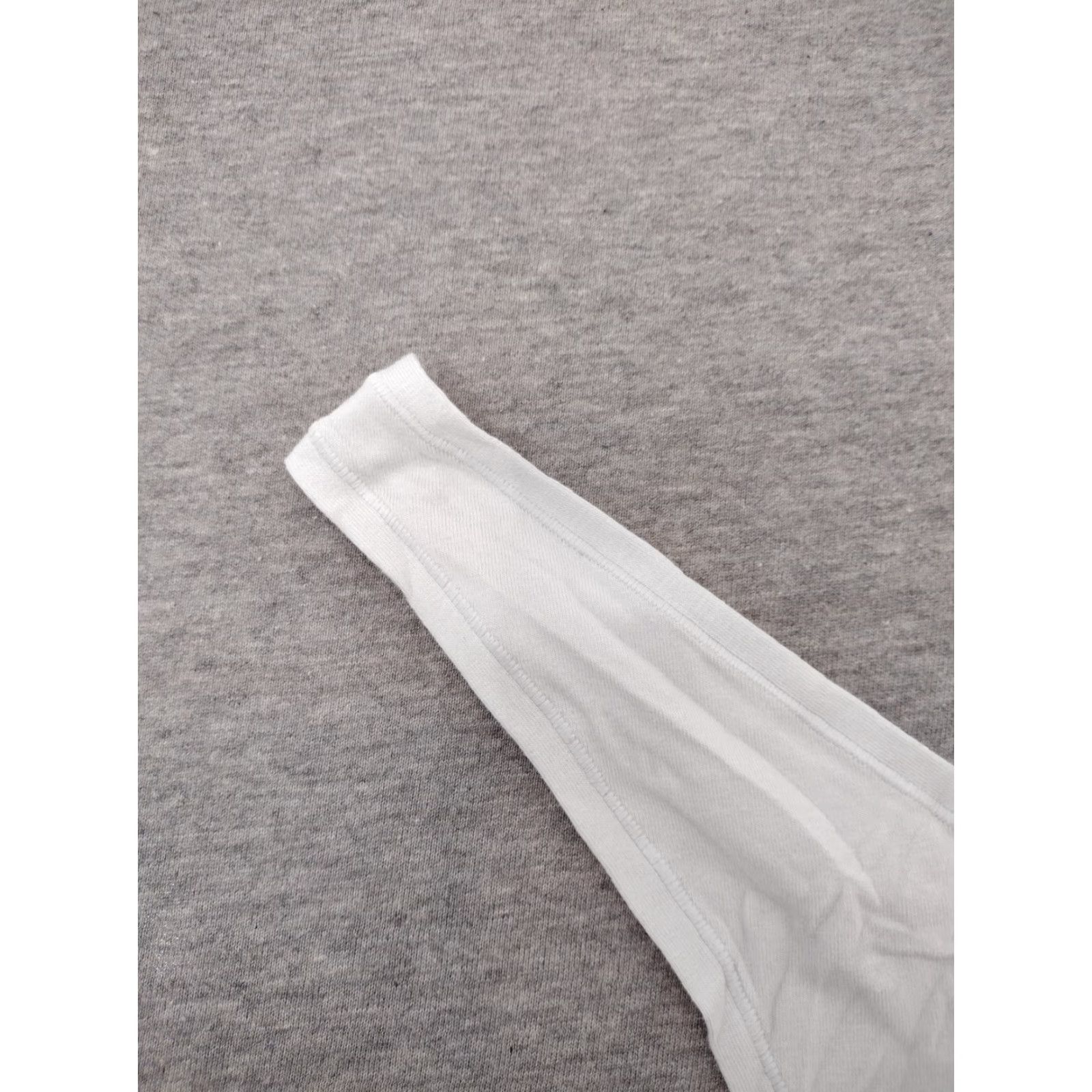 SKIMS Skims Cotton Jersey Micro Dipped Thong Color Frost Size 3X PN-DTH-1924 Size XXL / US 16-18 / IT 52-54 - 5 Thumbnail