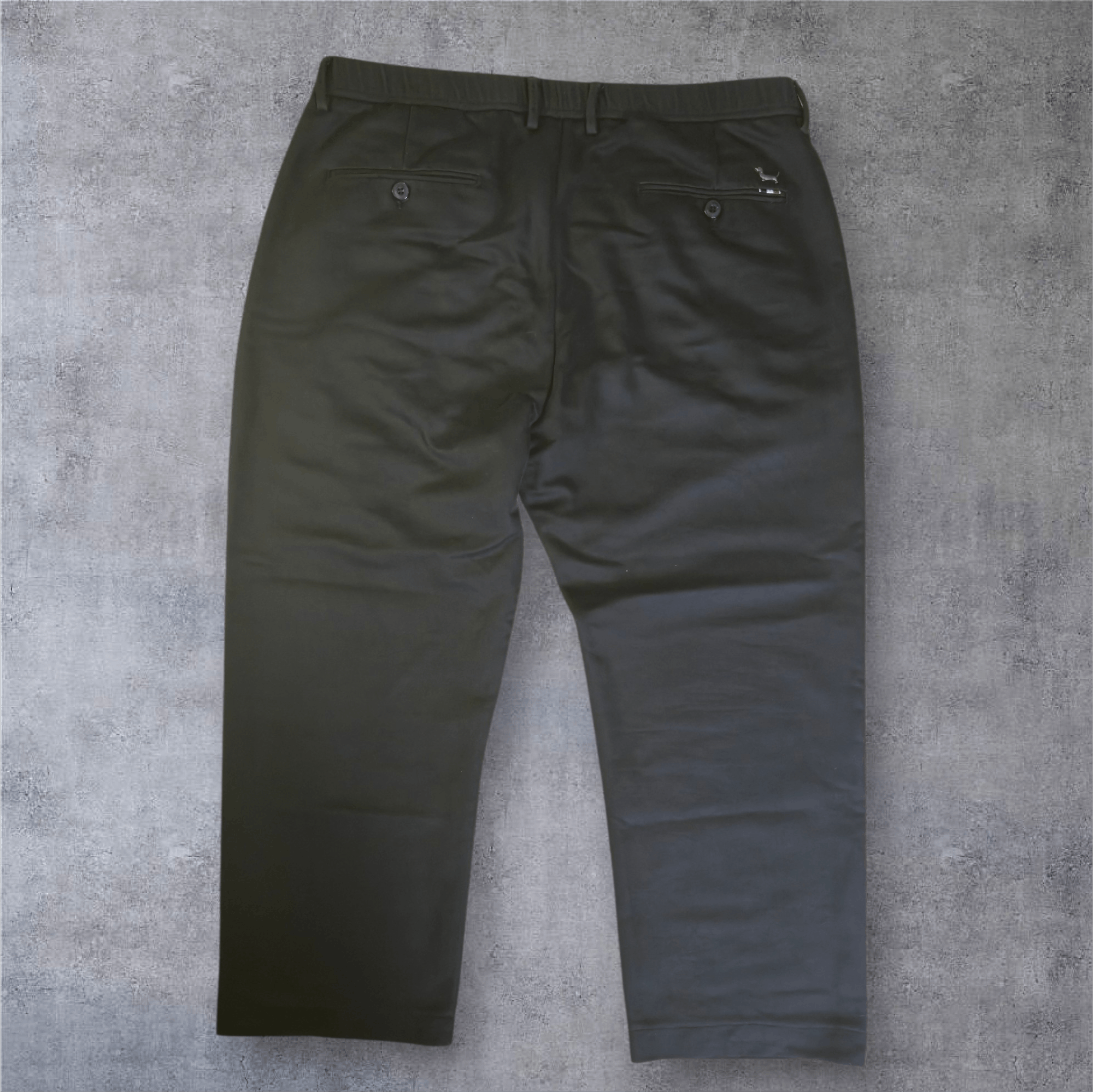 Thom Browne Thom Browne Black Cropped Cotton Pants Size US 34 / EU 50 - 2 Thumbnail