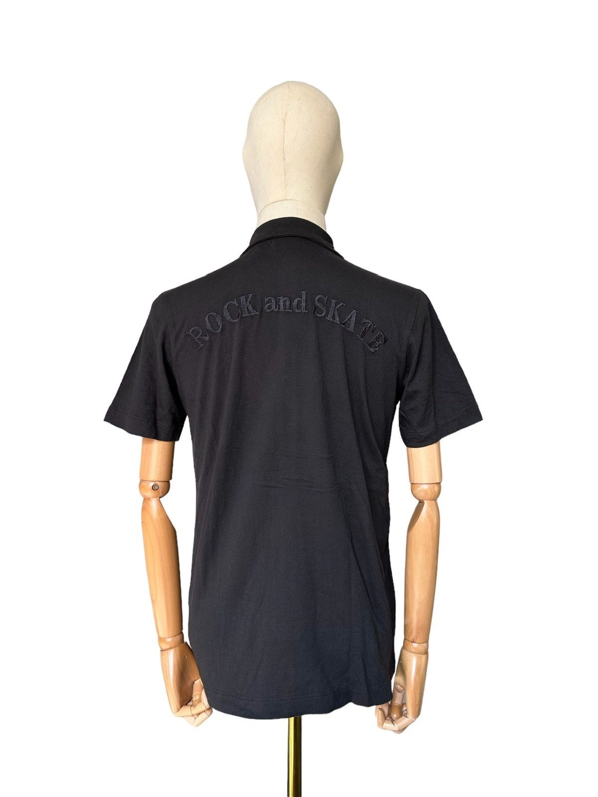 Japanese Brand Rare ZWEISCHWARZE Skate and rock cotton shirt Size US S / EU 44-46 / 1 - 11 Thumbnail