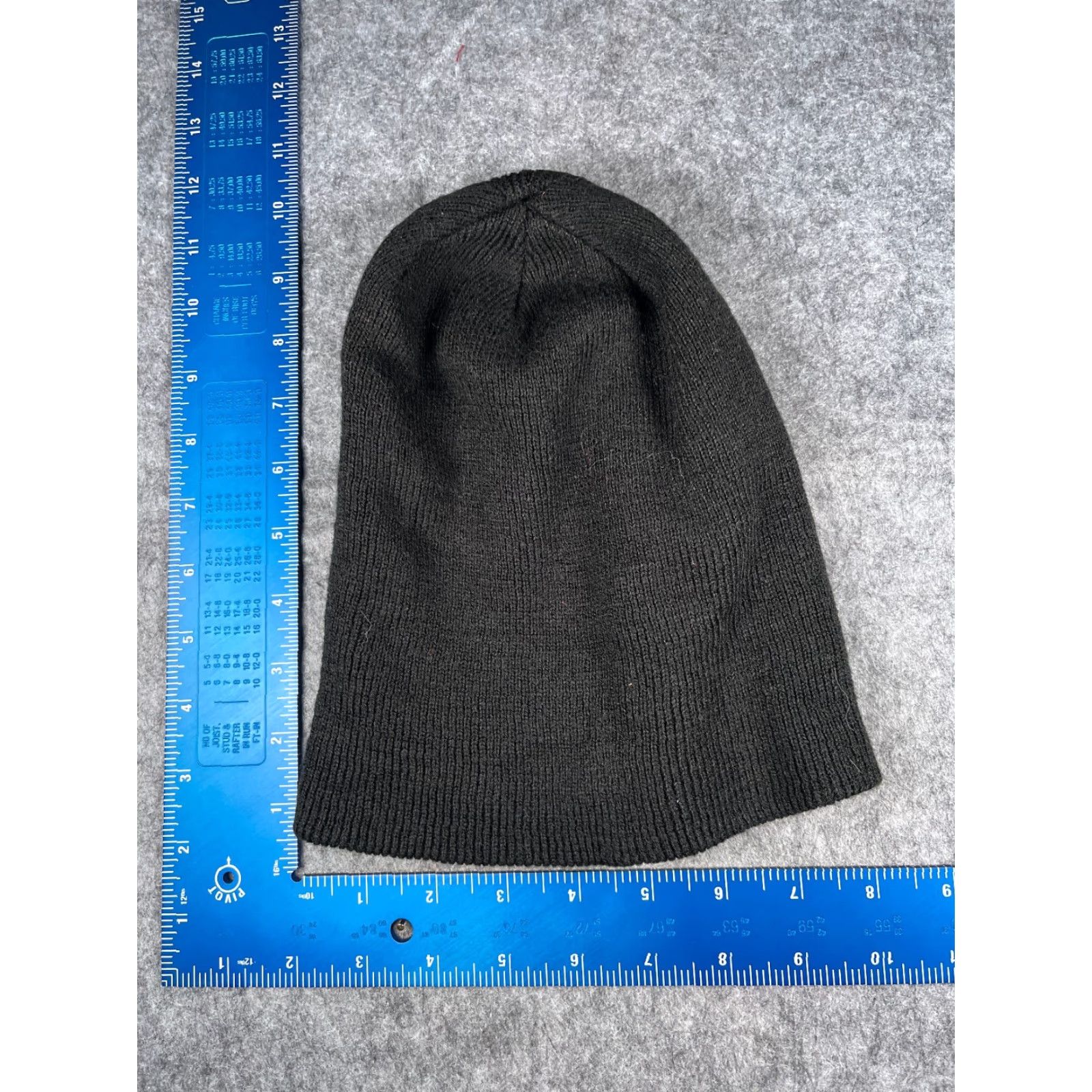 Walmart Walmart Beanie Toque Women One Size Black Knit 100% Acrylic Stretch Snow Ski Size ONE SIZE - 3 Thumbnail