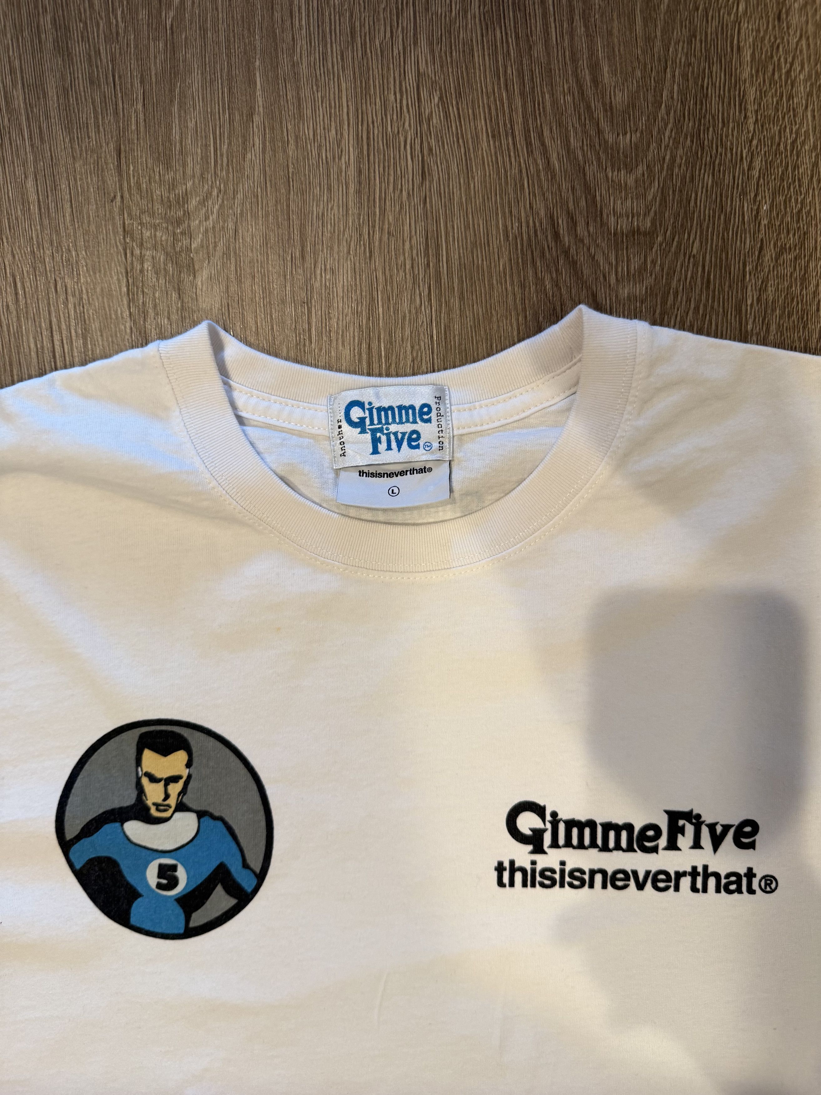 thisisneverthat Thisisneverthat Gimme Five t-shirt Size US L / EU 52-54 / 3 - 2 Thumbnail