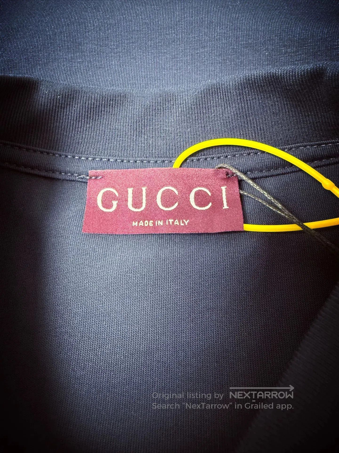 Gucci Gucci Navy Short-Sleeve T-Shirt. Size US L / EU 52-54 / 3 - 5 Thumbnail