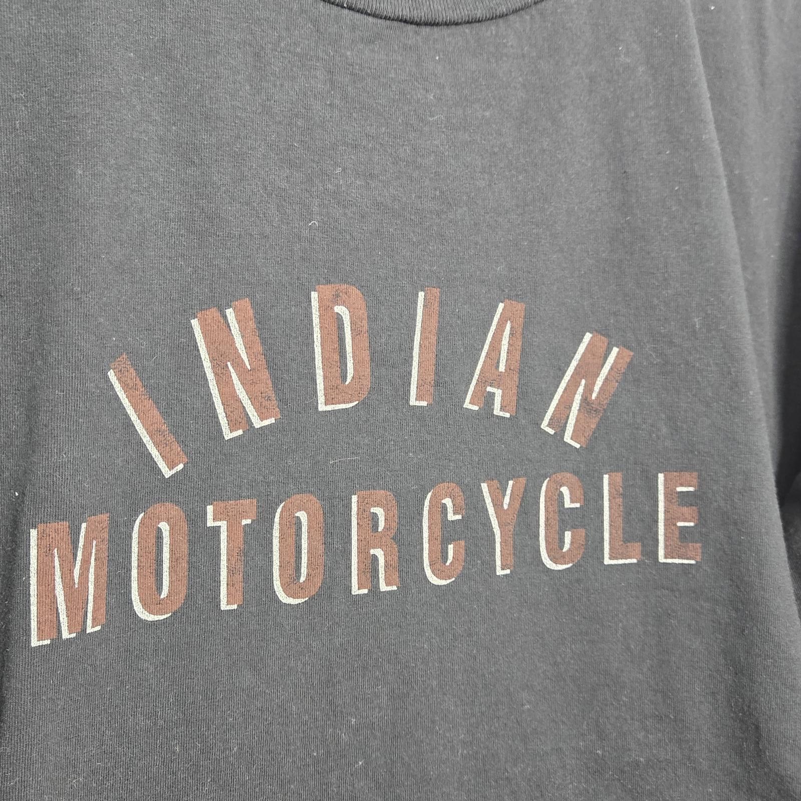 Indian Motorcycle Vintage Indian Motorcycle Shirt Men's Large Tee Black Size US M / EU 48-50 / 2 - 2 Thumbnail