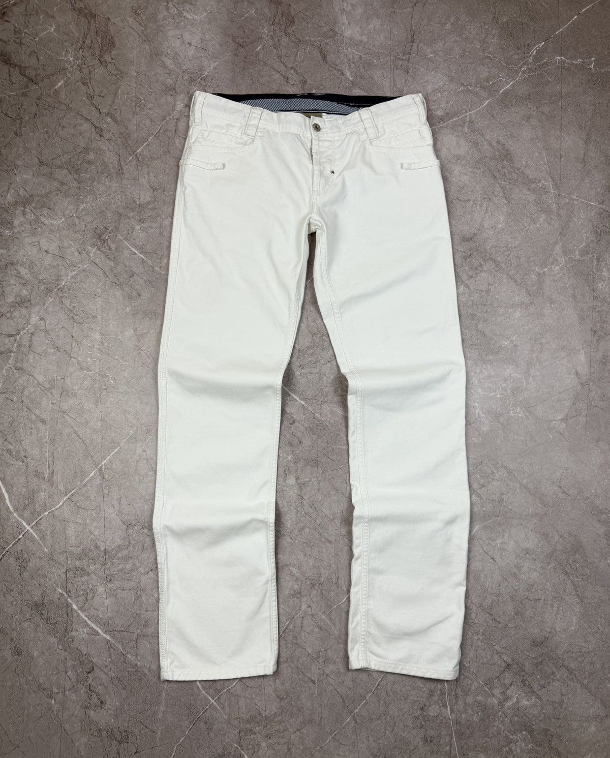 Dolce & Gabbana Dolce & Gabbana White Jeans Cinch Back Size US 34 / EU 50 - 2 Thumbnail