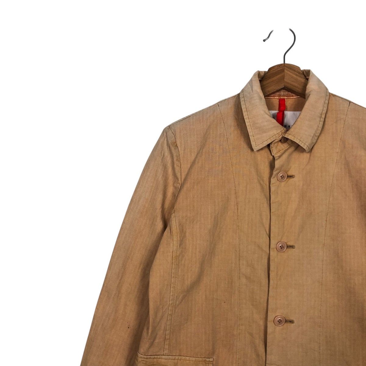 Issey Miyake 📌Vintage Chore Work Biker Jacket Sunaokuwahara Issey Miyake Size US M / EU 48-50 / 2 - 8 Thumbnail