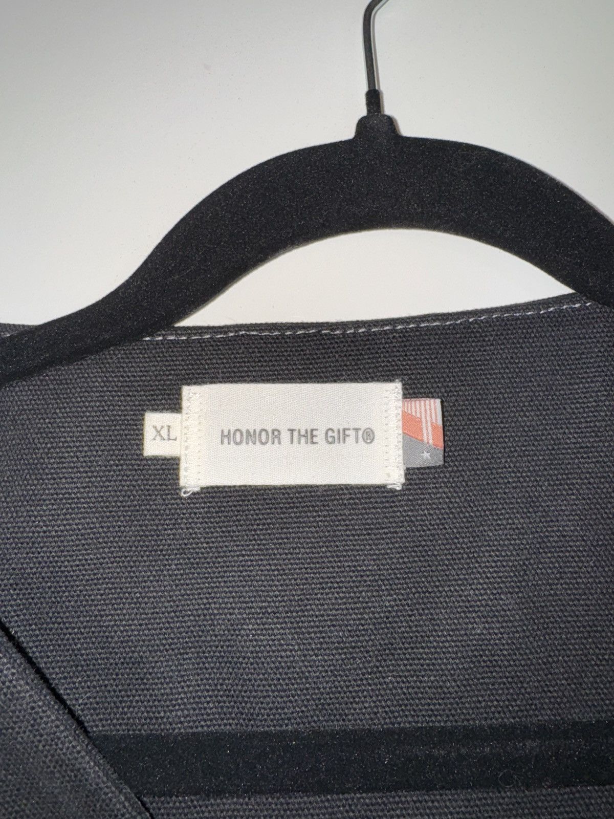 Honor the Gift Honor the Gift ‘Russell Westbrook’ Black Denim Vest Size US XL / EU 56 / 4 - 3 Thumbnail