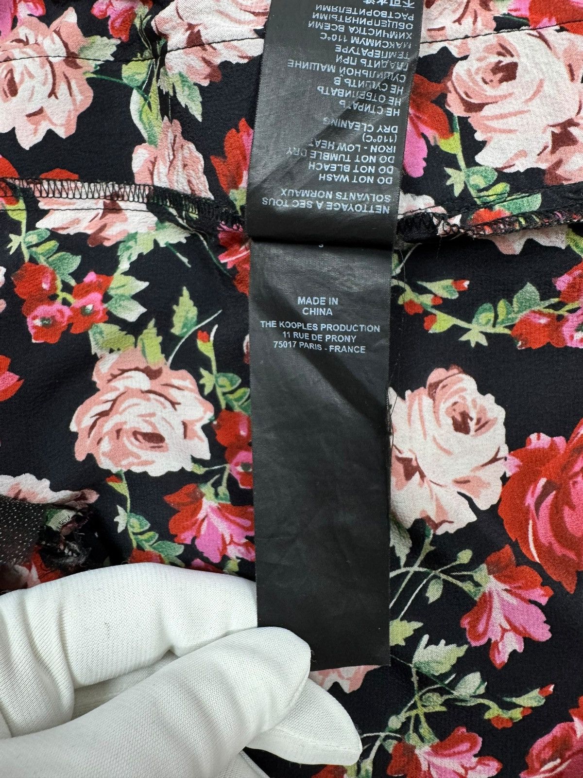 The Kooples The Kooples Floral Silk Trousers size 2 Size 27" / US 4 / IT 40 - 12 Thumbnail