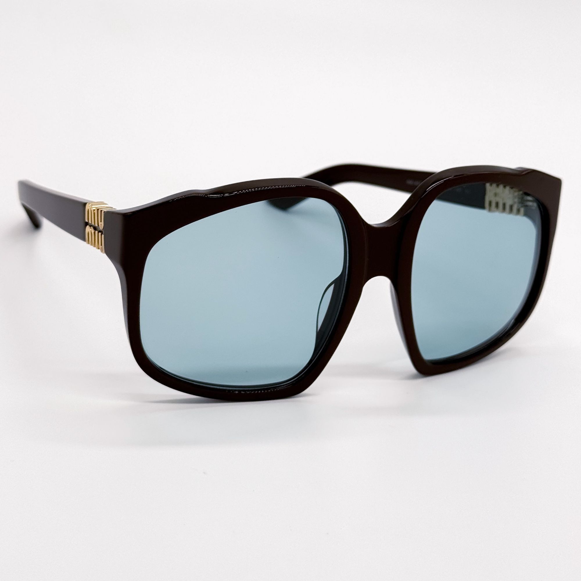 Miu Miu NEW MIU MIU SUNGLASSES MUA07S 24D20R BROWN MU A07S, SMU A07 Size ONE SIZE - 5 Thumbnail