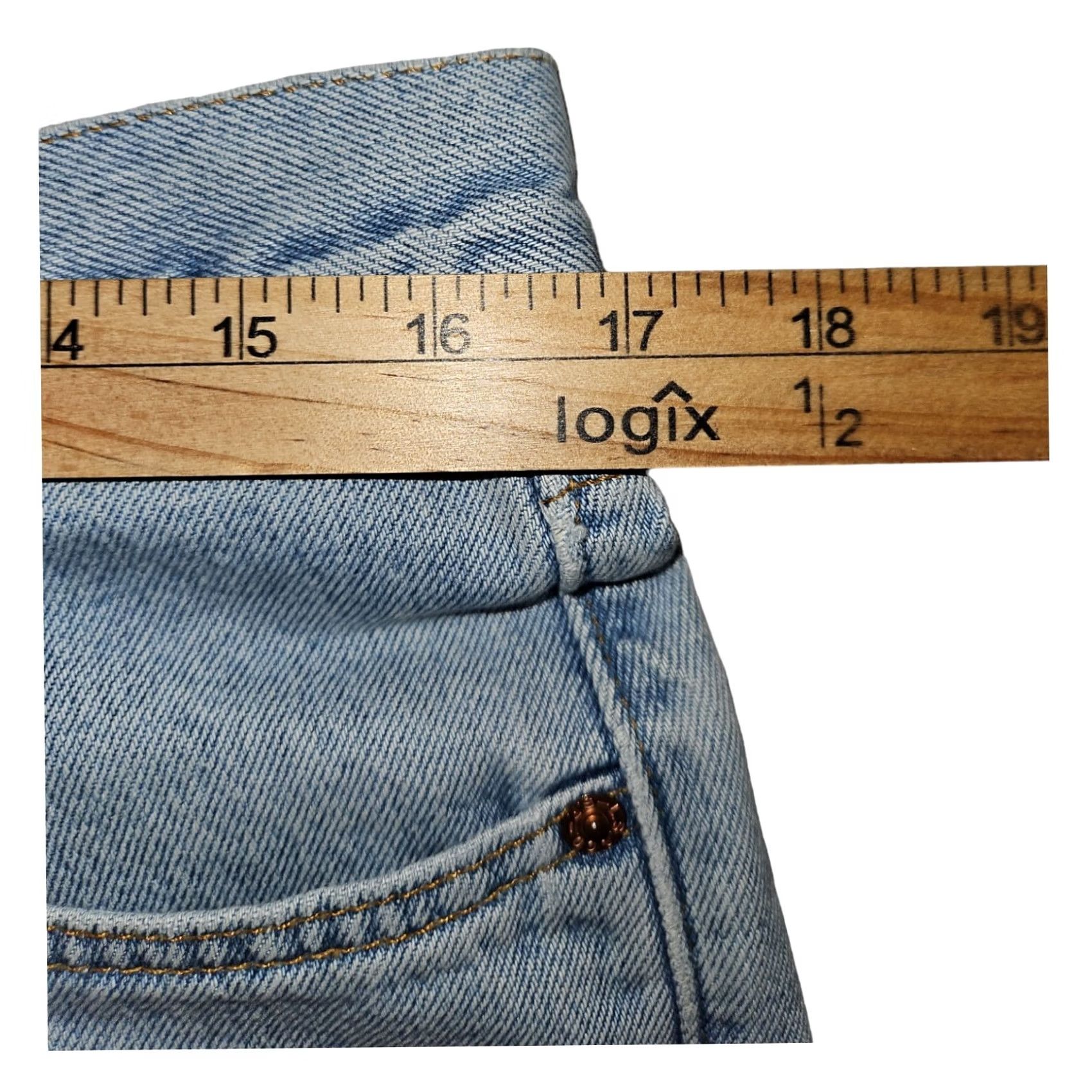 Levi's VINTAGE Levi'S Jeans Mens 34 Blue 34x30 Men Relaxed Fit Straight Y2K Size US 34 / EU 50 - 4 Thumbnail