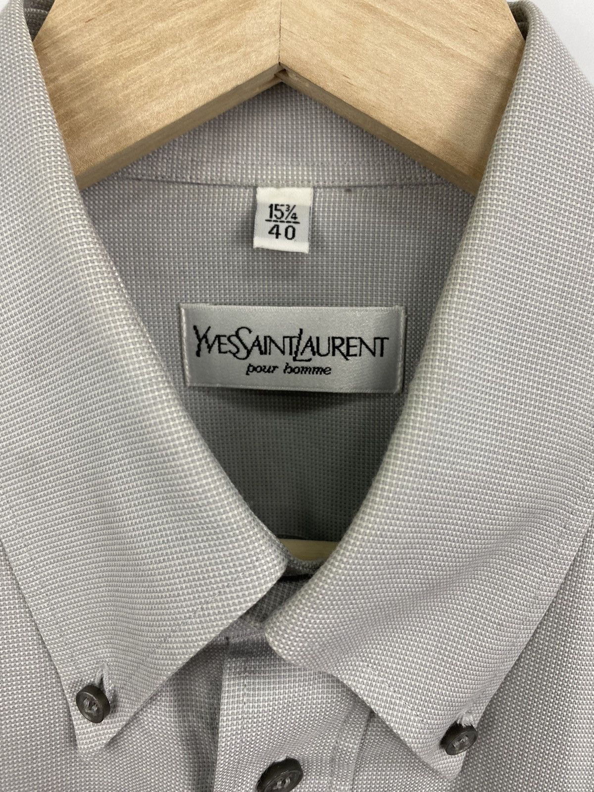 Yves Saint Laurent Vintage 90s Yves Saint Laurent YSL Shirt Rare Retro Y2K Hype Size US XL / EU 56 / 4 - 5 Thumbnail