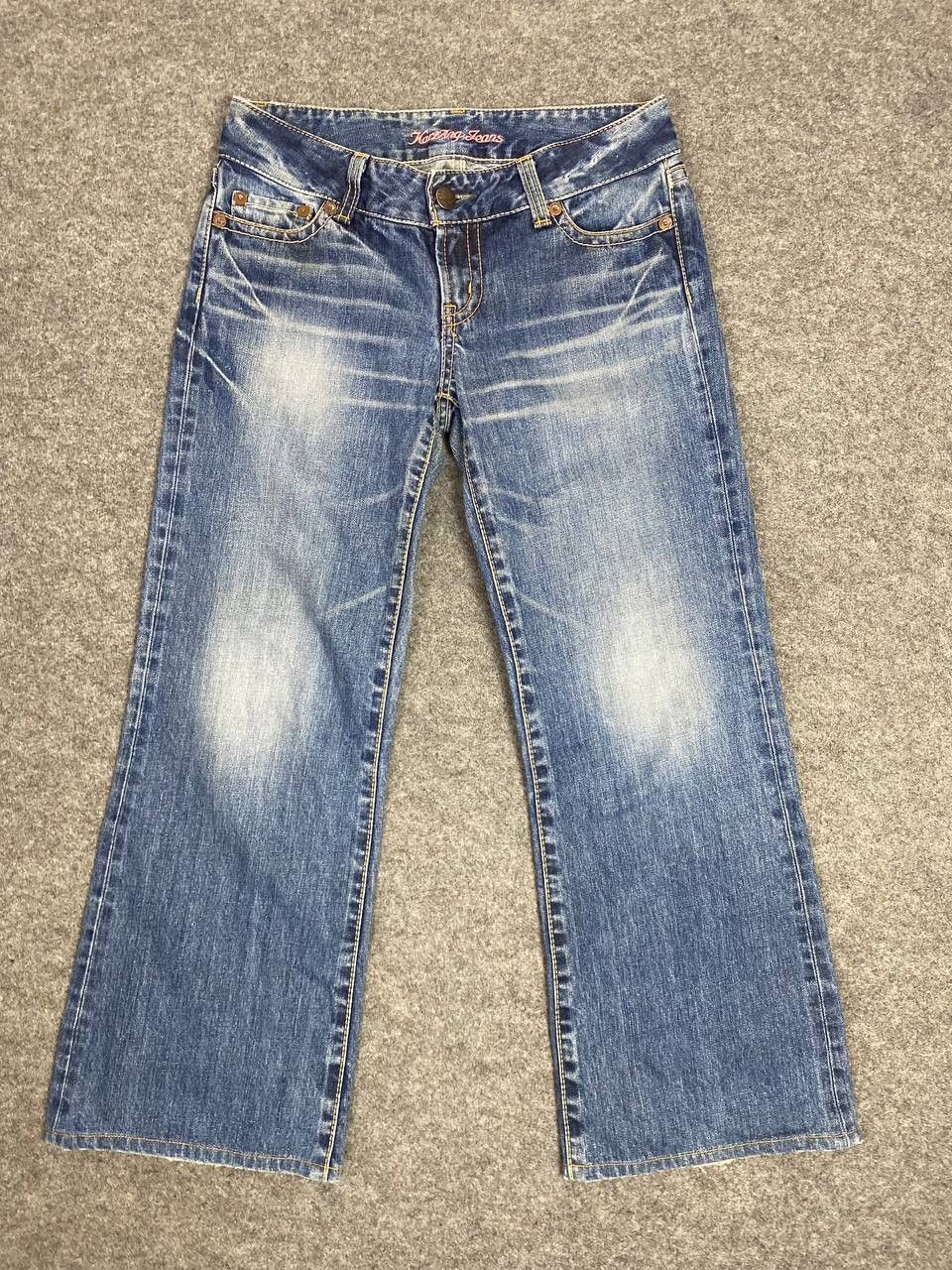 Japanese Brand vintage kari ang jeans bootcut flare denim Size 32" / US 10 / IT 46 - 7 Thumbnail
