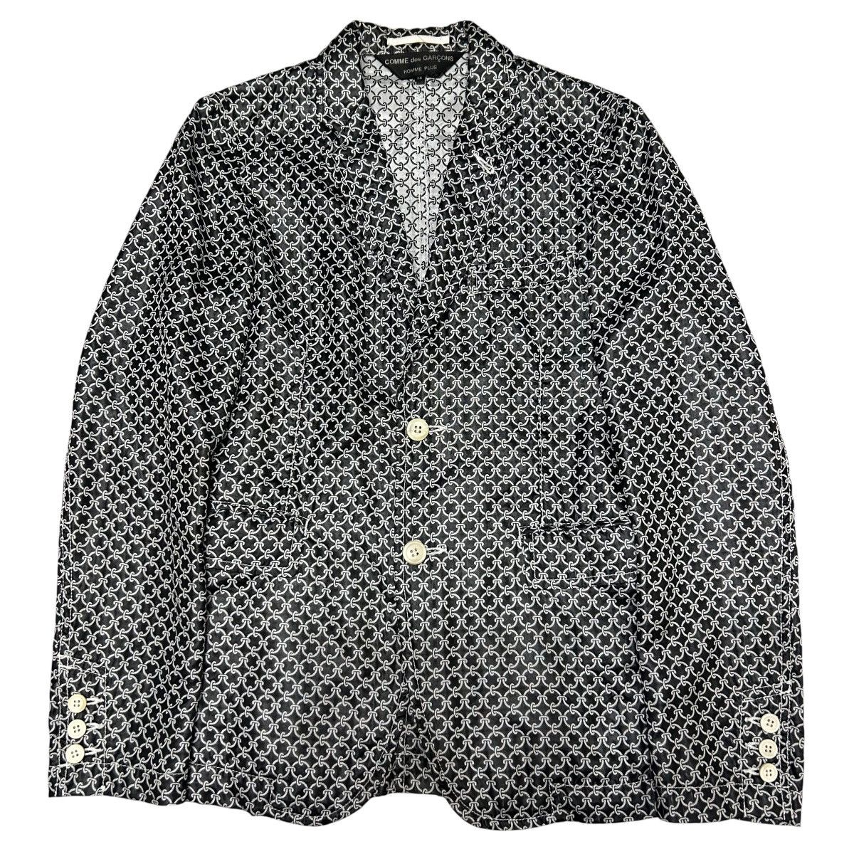 Comme des Garcons Homme Plus 539 Comme Des Garcons Homme Plus AD2011 casual suit set up Size 34R - 2 Thumbnail