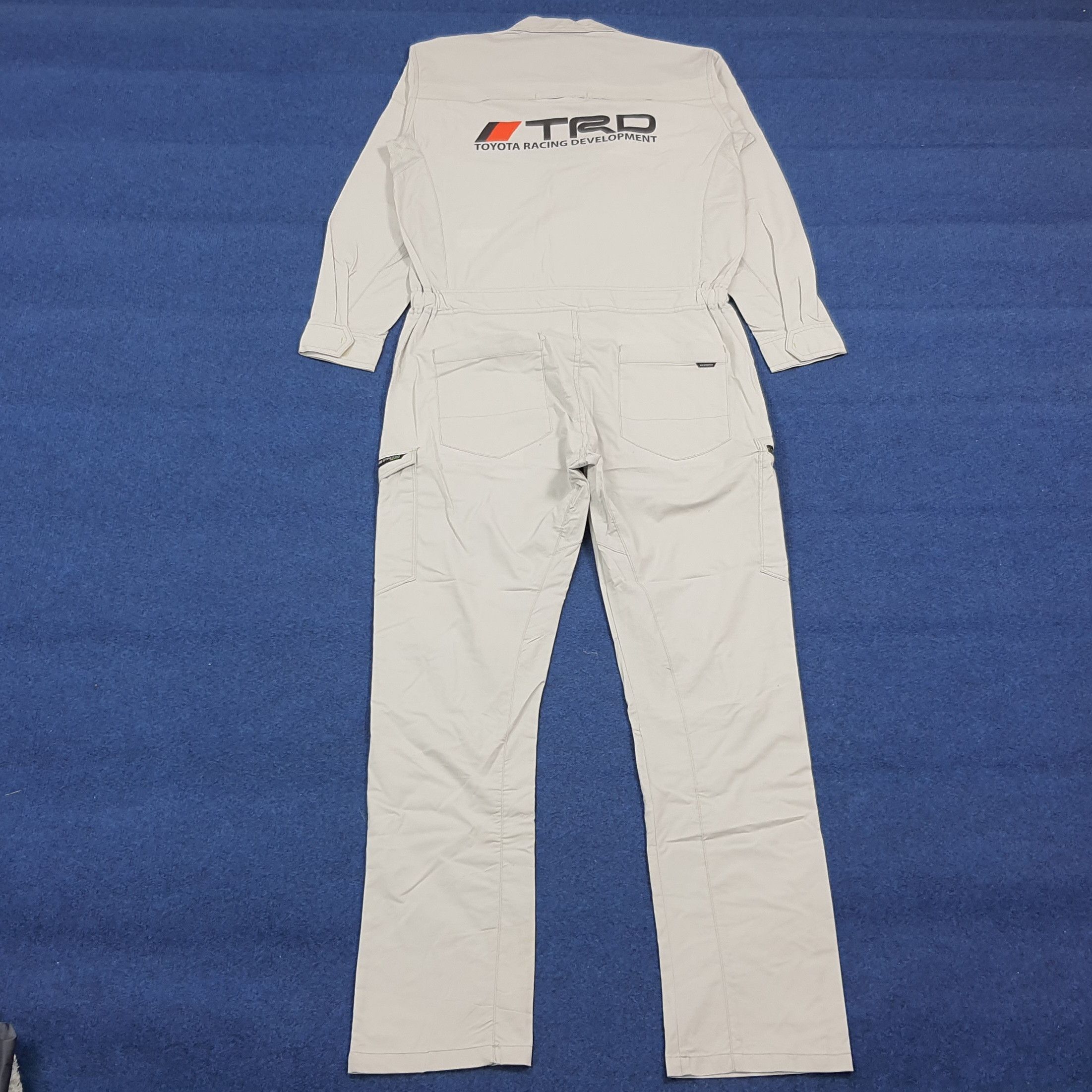 Japanese Brand Vintage TRD Toyota Motor Sports Custom Logo Coverall C283N22 Size US M / EU 48-50 / 2 - 2 Thumbnail