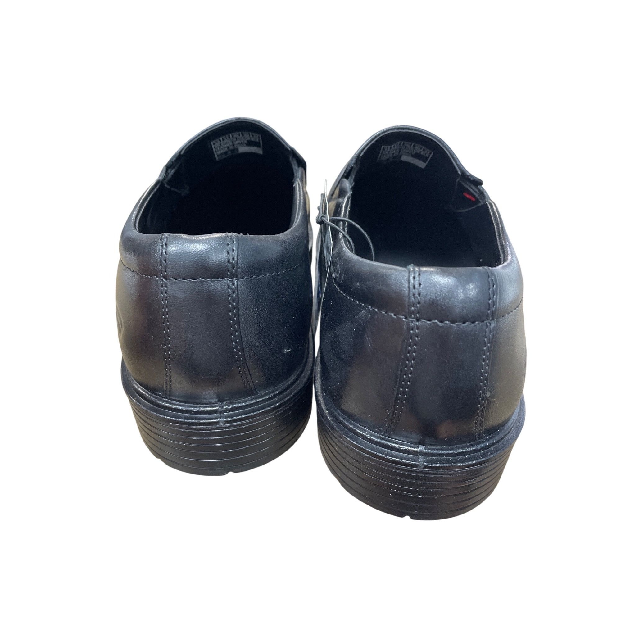 SKECHERS Skechers Classic fit Mens Black Leather Slip Loafers Sz 12 S Size US 12 / EU 45 - 11 Thumbnail