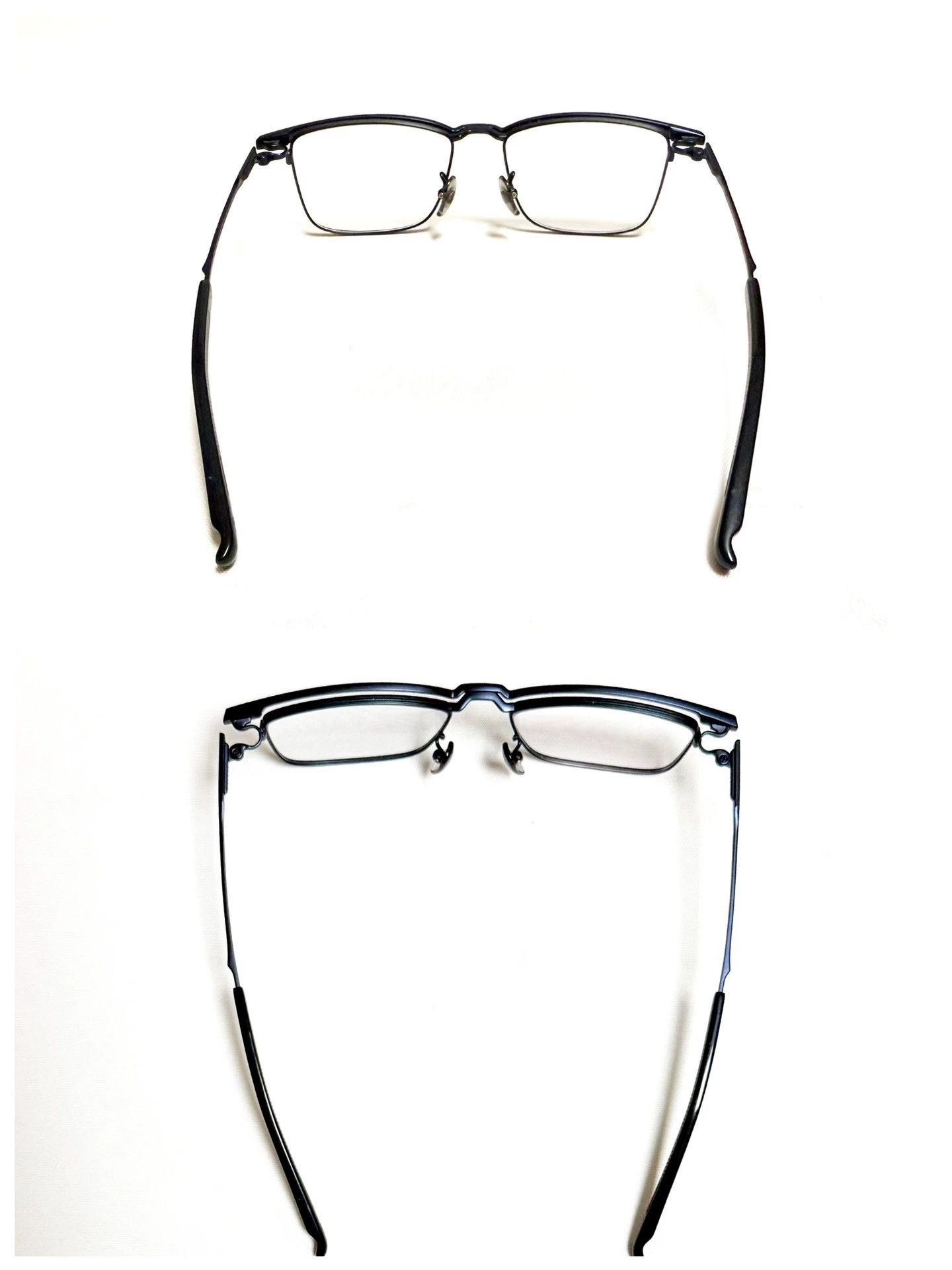 Other four nines 999.9 titanium navy 52-17-144 pre-owned Size ONE SIZE - 5 Thumbnail