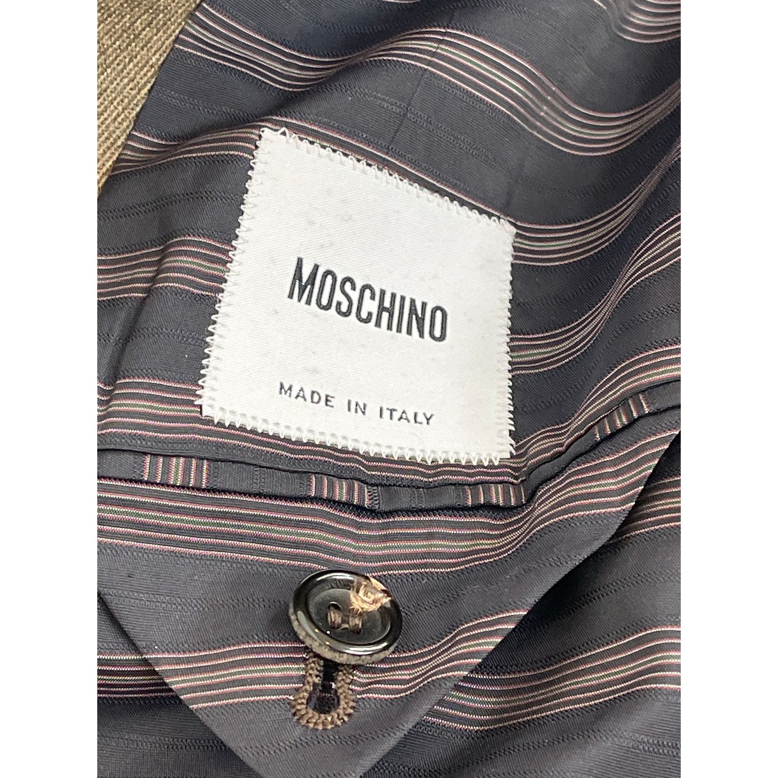 Moschino Vintage Moschino Military Style Wool Jacket Coat Green IT 50 Size US M / EU 48-50 / 2 - 3 Thumbnail