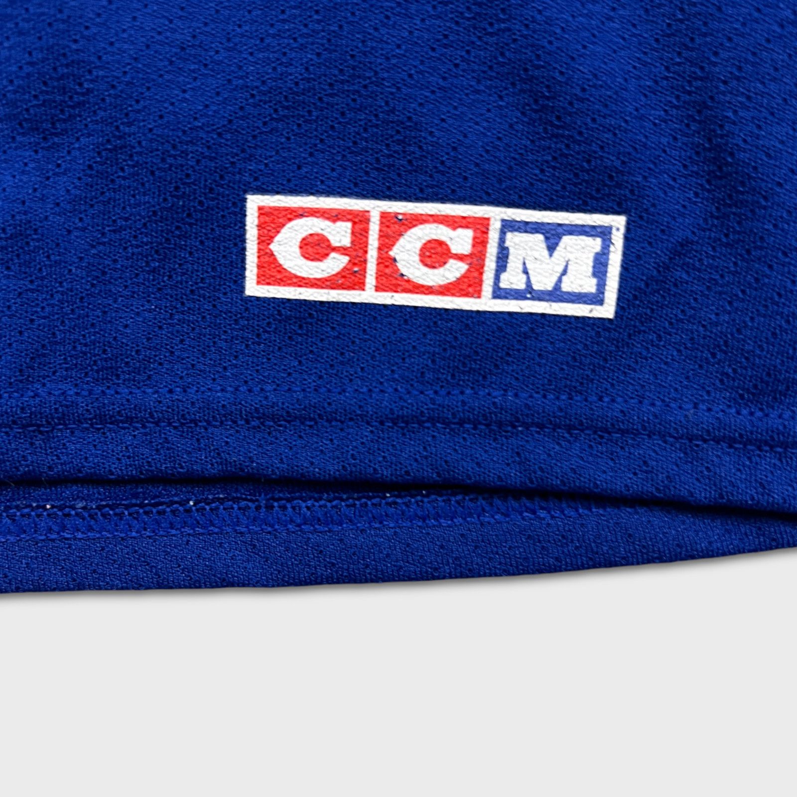 Ccm × NHL × Vintage 90s CCM New York Rangers Hockey Jersey Small Knit Sewn NHL Size US S / EU 44-46 / 1 - 8 Thumbnail