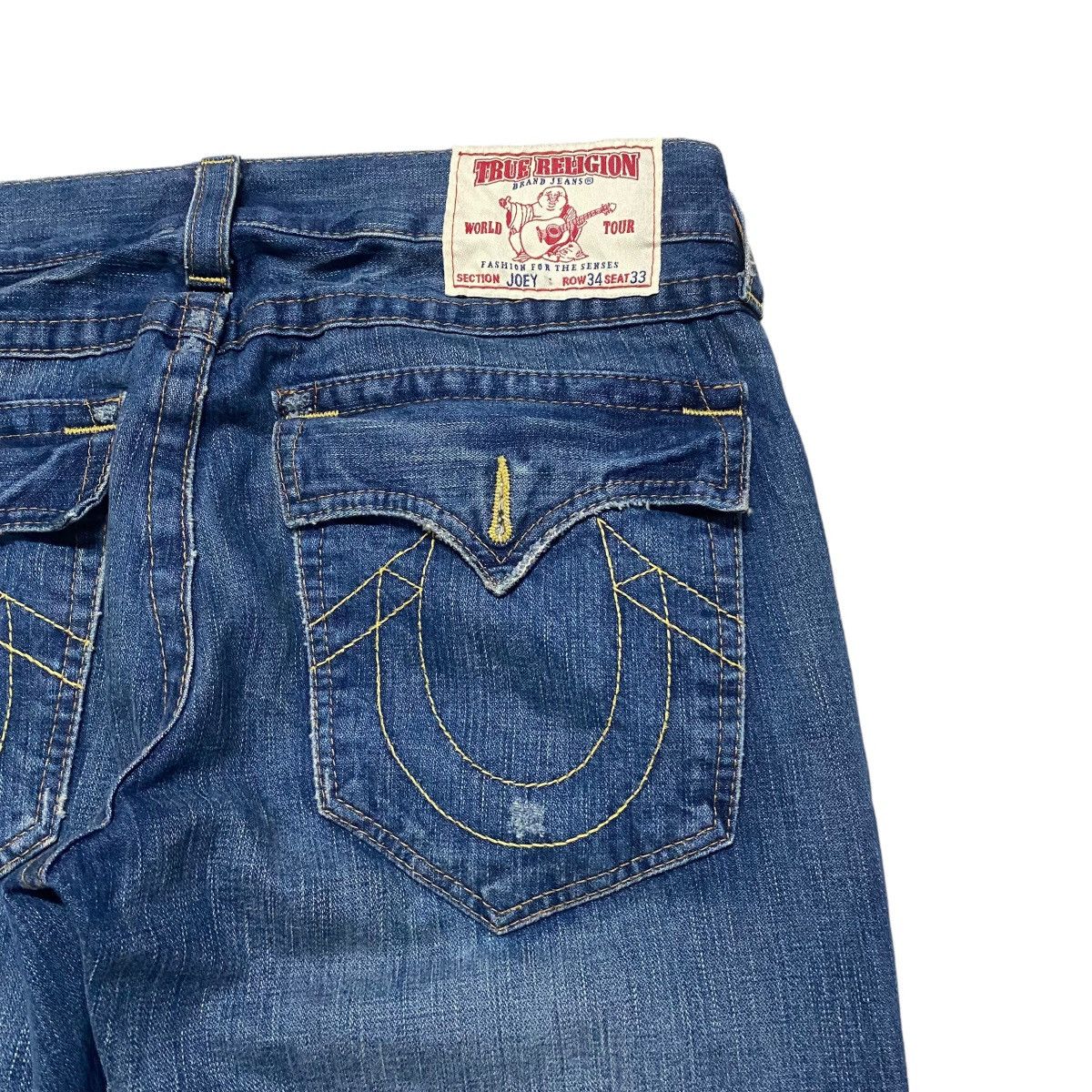 True Religion Vintage True Religion Joey Denim Flare Jeans Size US 34 / EU 50 - 11 Thumbnail