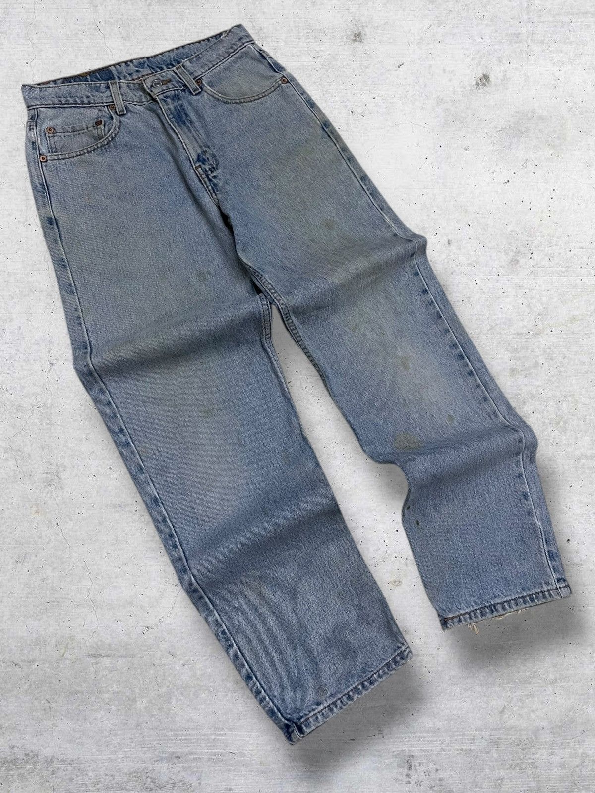 Levi's Vintage Clothing VINTAGE 550 LEVIS USA DESIGNER 90S RELAXED MUDWASH OG DENIM Size US 28 / EU 44 - 2 Thumbnail