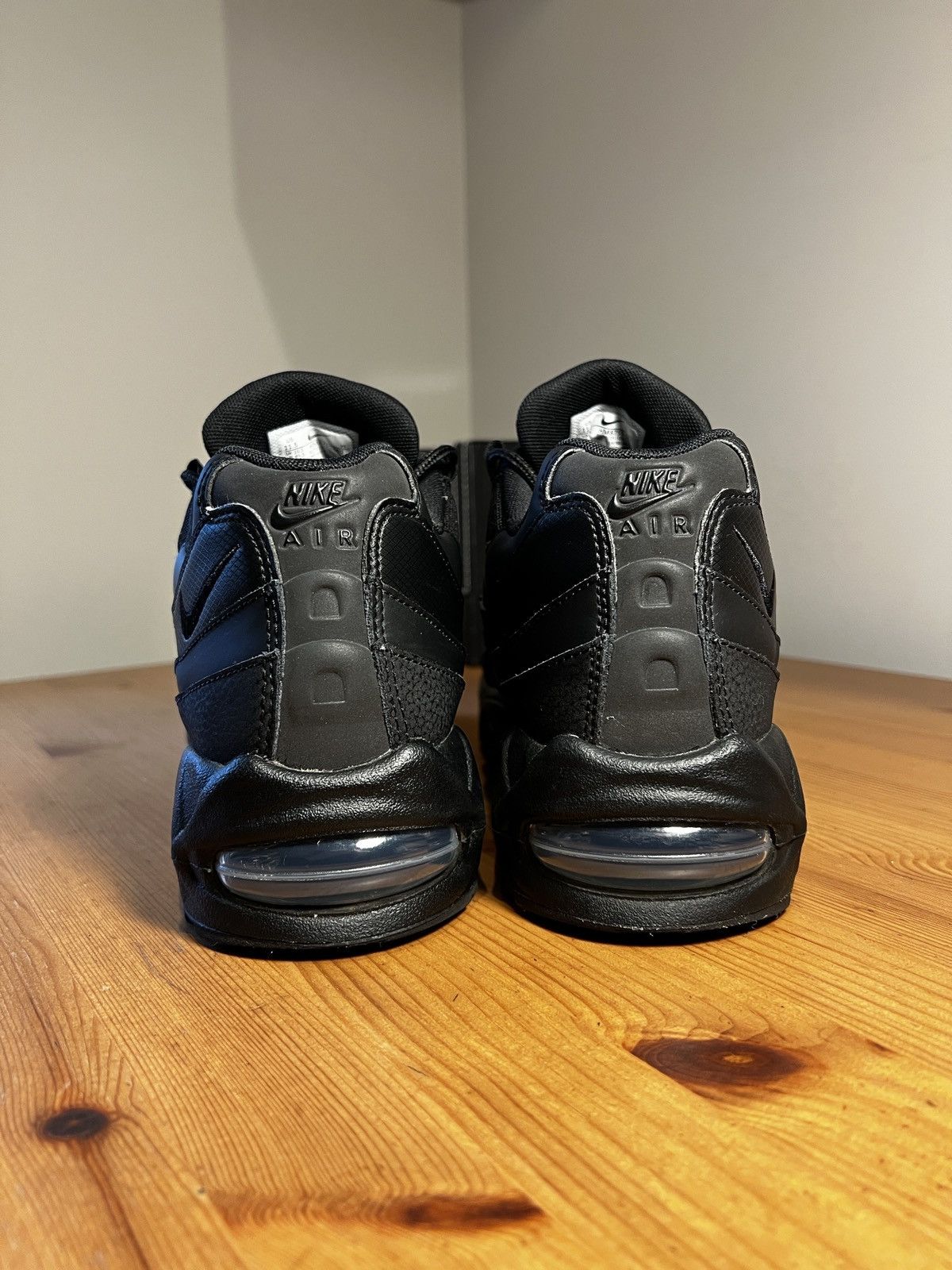 Nike Air Max 95 Big Bubble OG Triple Black 11.5 Size US 11.5 / EU 44-45 - 3 Thumbnail