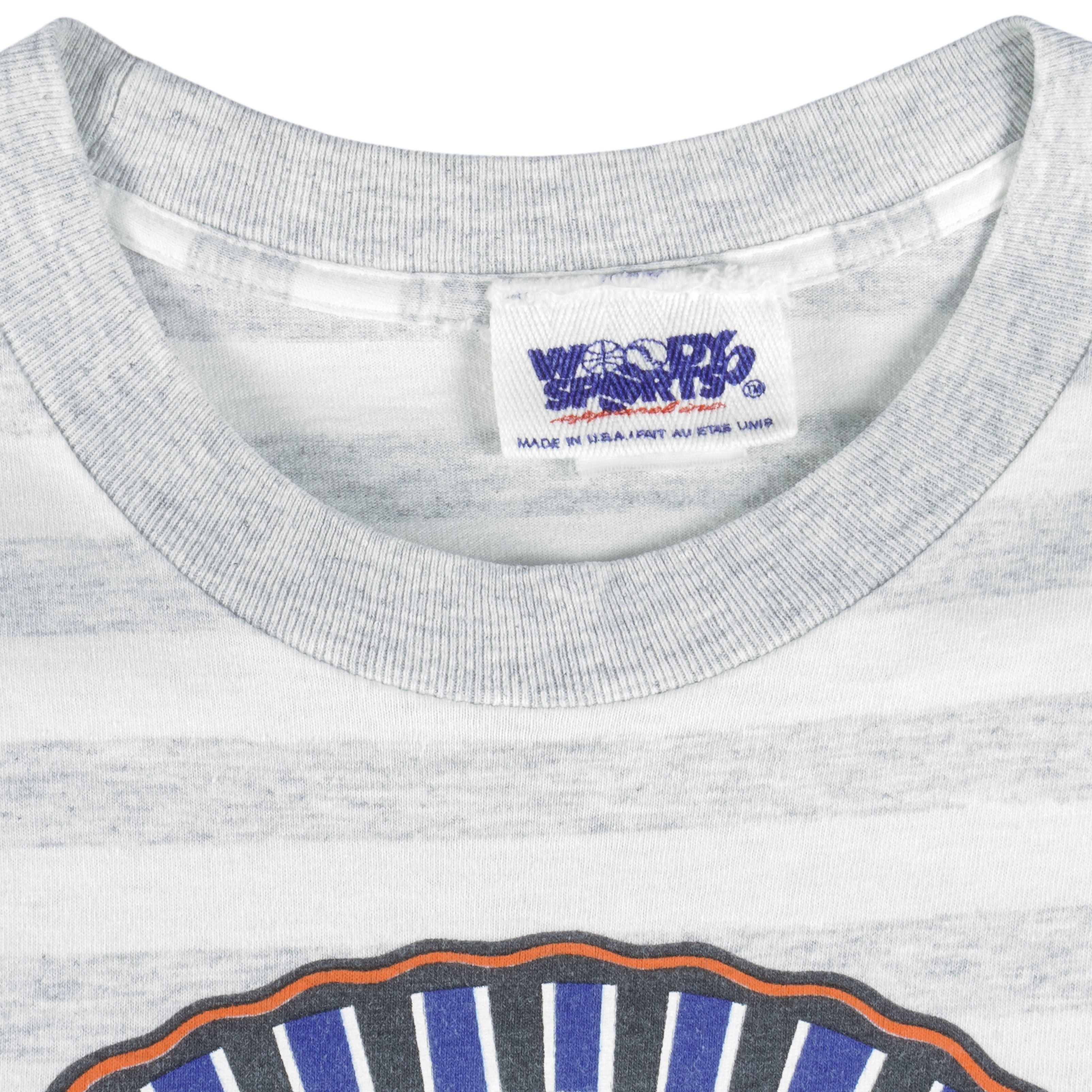 NHL (Woody Sports) - Edmonton Oilers Single Stitch T-Shirt 1991 Size US XL / EU 56 / 4 - 4 Thumbnail