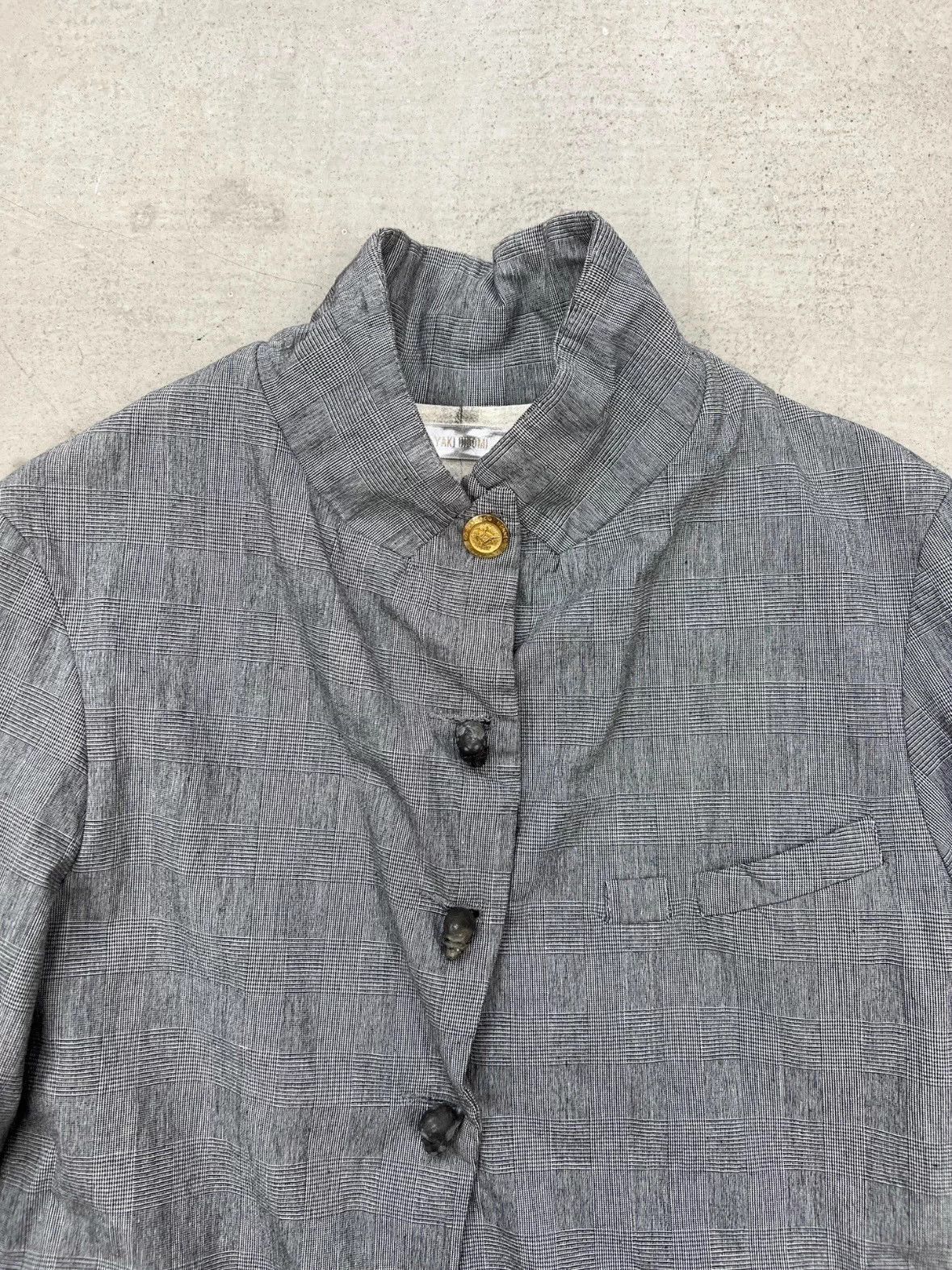 Other Yaki Hidomi Paul Harnden Distressed Blazer M Size M / US 6-8 / IT 42-44 - 2 Thumbnail