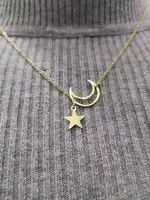 VIBE Stars Moon Streetwear Necklace Chain Size ONE SIZE - 4 Thumbnail