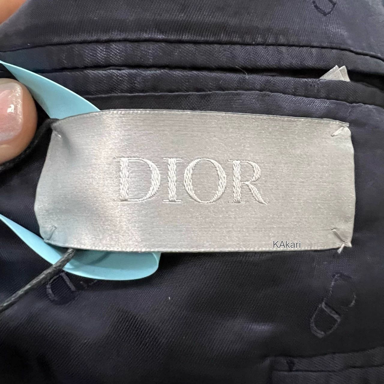 Dior Dior Blue Striped Suit Size US S / EU 44-46 / 1 - 3 Thumbnail