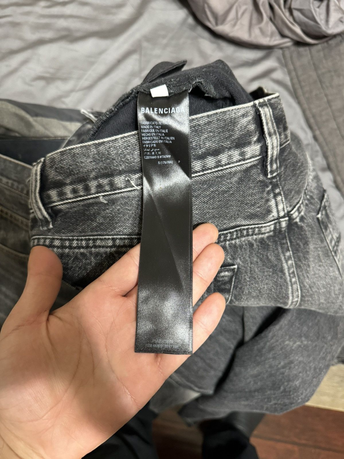 Balenciaga Balenciaga FW22 Lost Tape Flare Denim Size US 32 / EU 48 - 6 Thumbnail