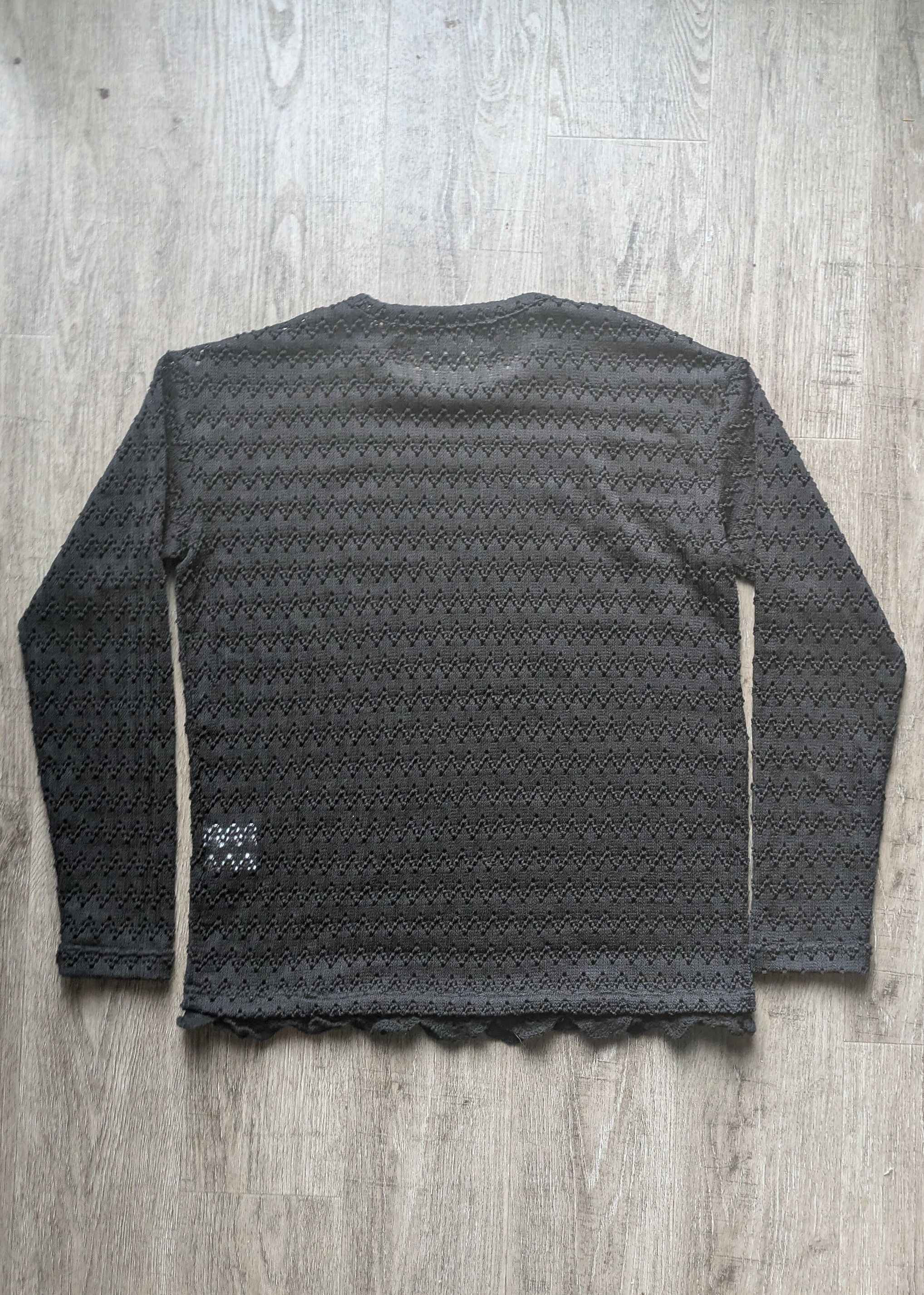 Andersson Bell Black Flower Crewneck Sweater Size US S / EU 44-46 / 1 - 2 Thumbnail