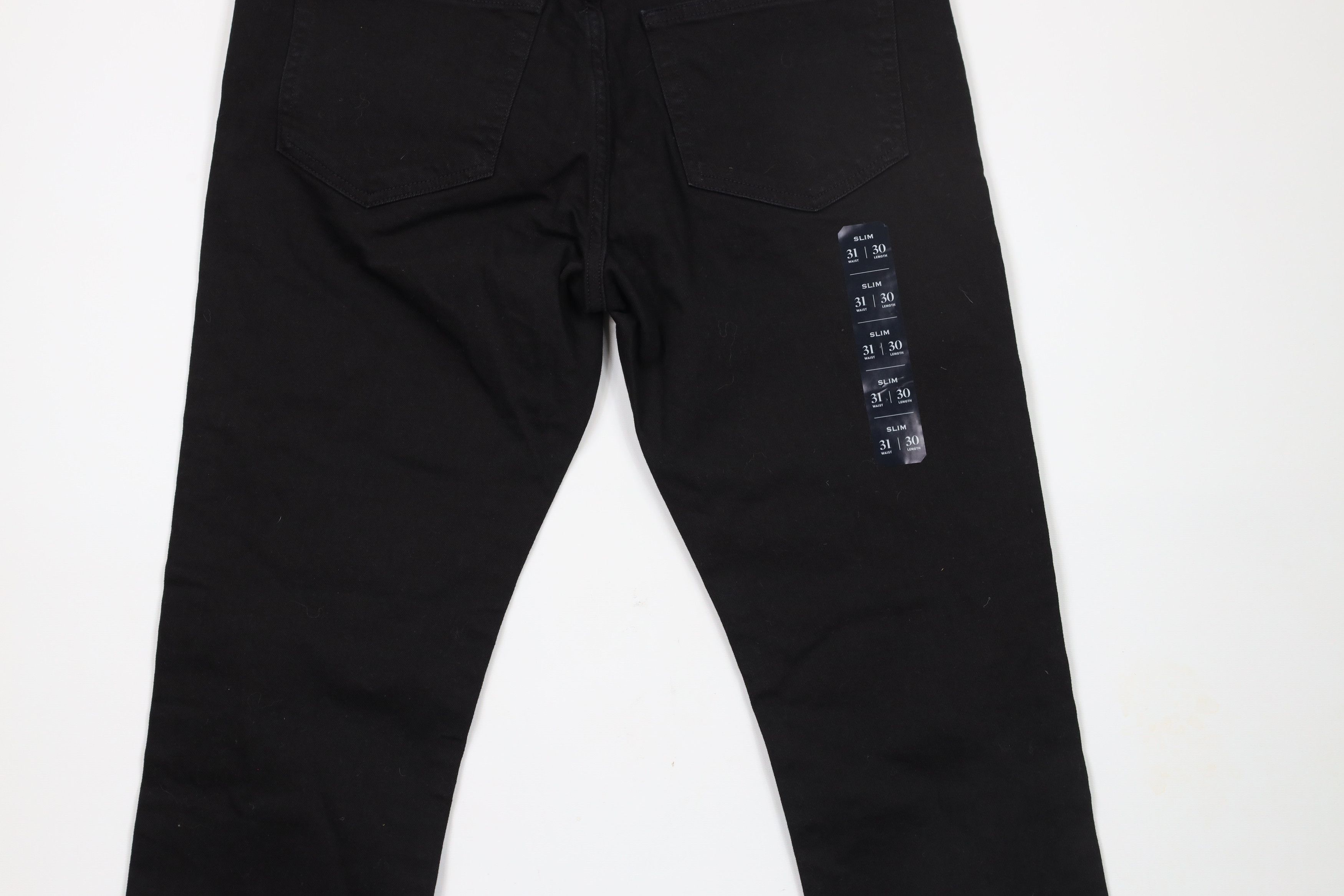 J.Crew × Vintage New J Crew Stretch Slim Fit Straight Leg Denim Jeans Black Size US 31 - 9 Thumbnail