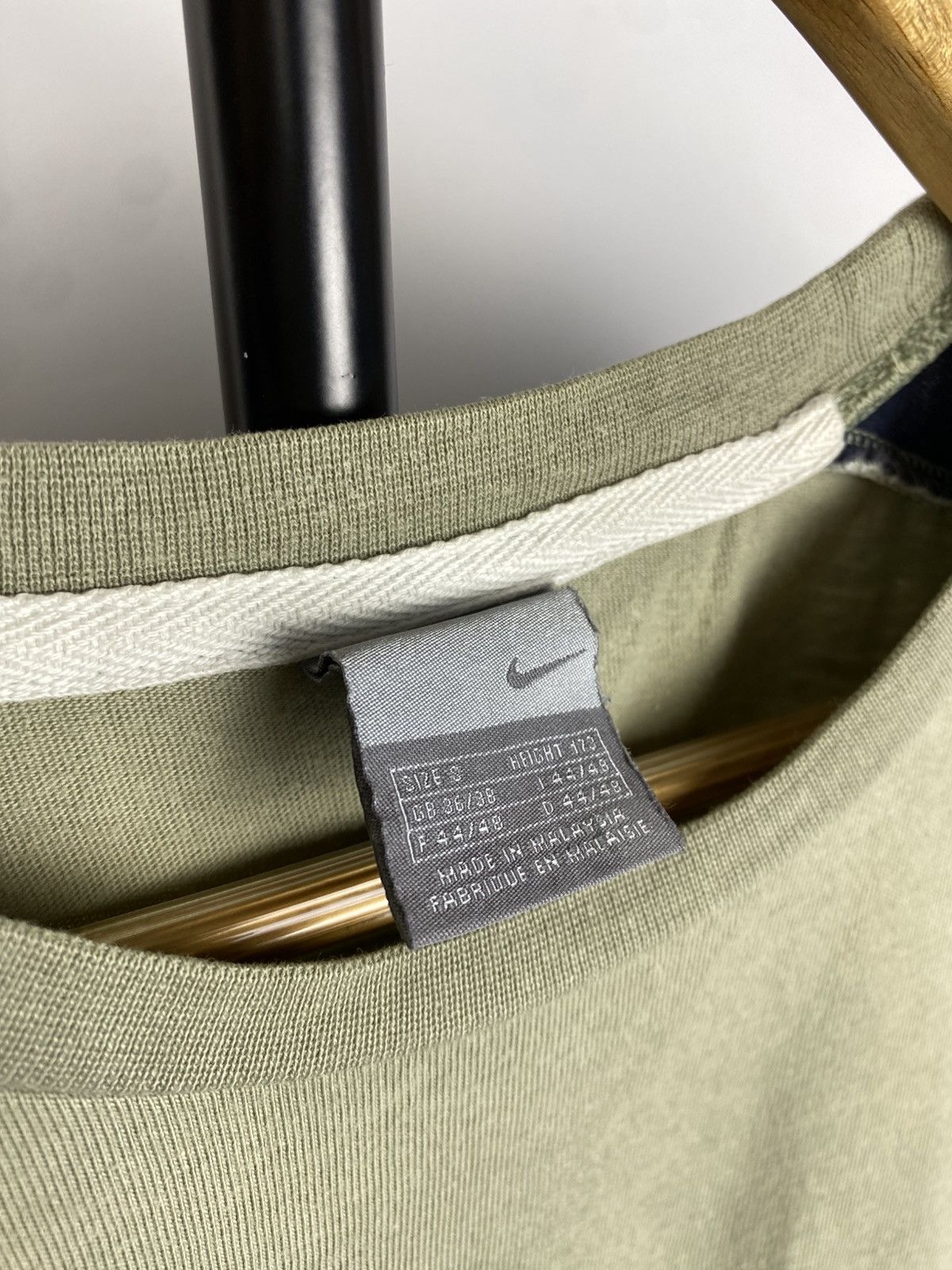 Nike × Vintage 90s Nike Swoosh Vintage Y2K Retro Tn Tee T-Shirt Size US S / EU 44-46 / 1 - 6 Thumbnail